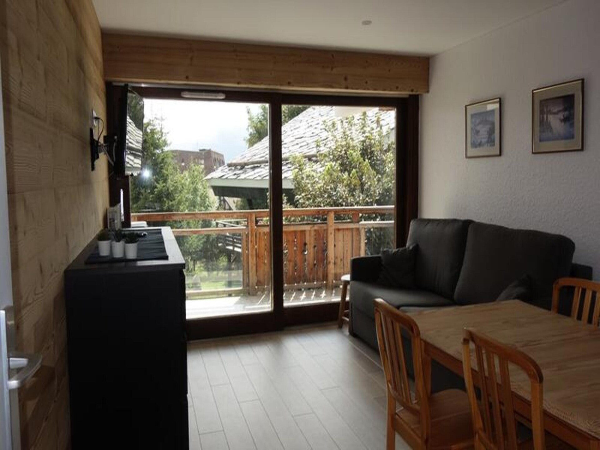 Studio aan de piste in Huez met balkon op het zuiden - foto 8