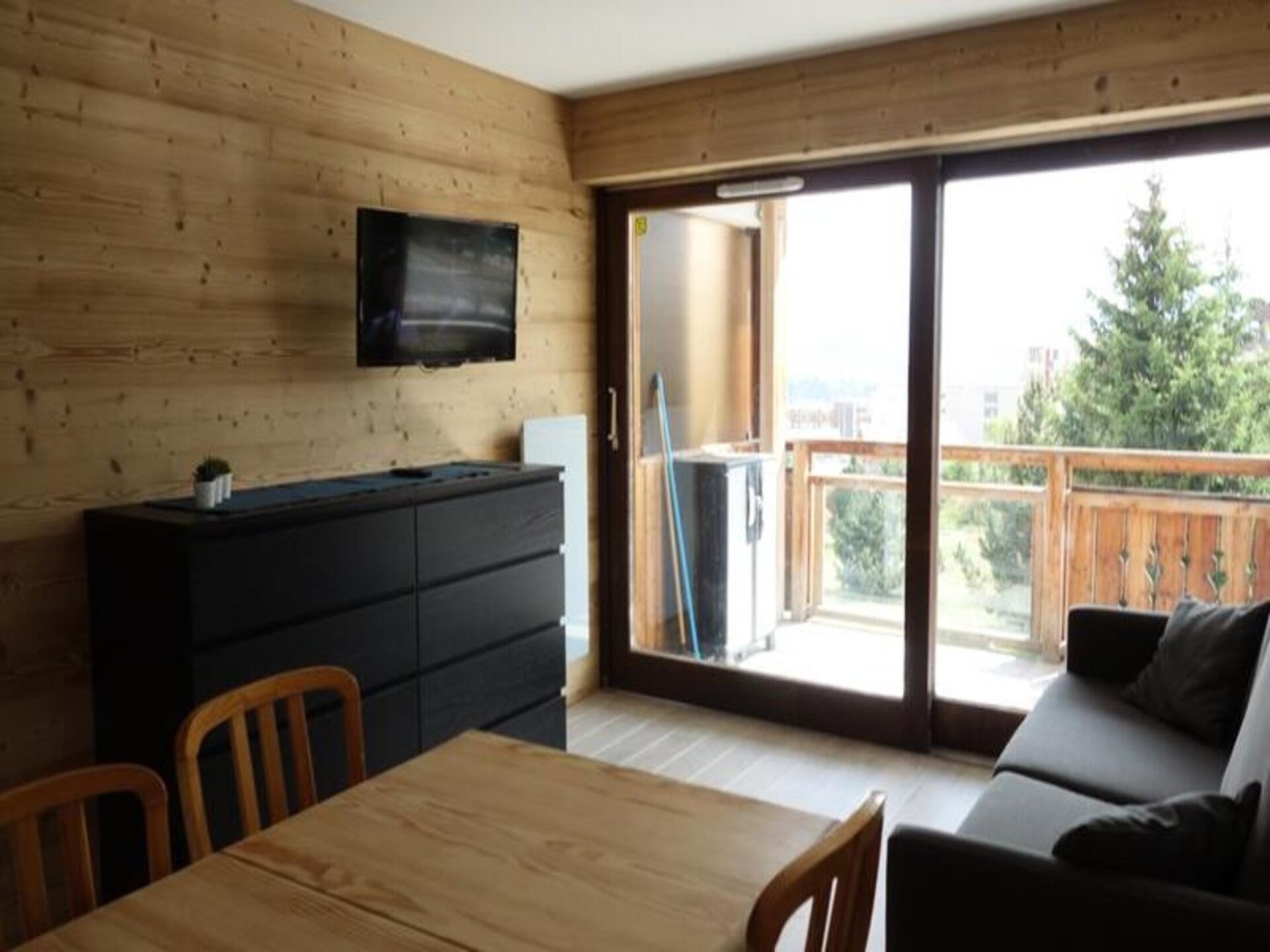 Studio aan de piste in Huez met balkon op het zuiden - foto 7