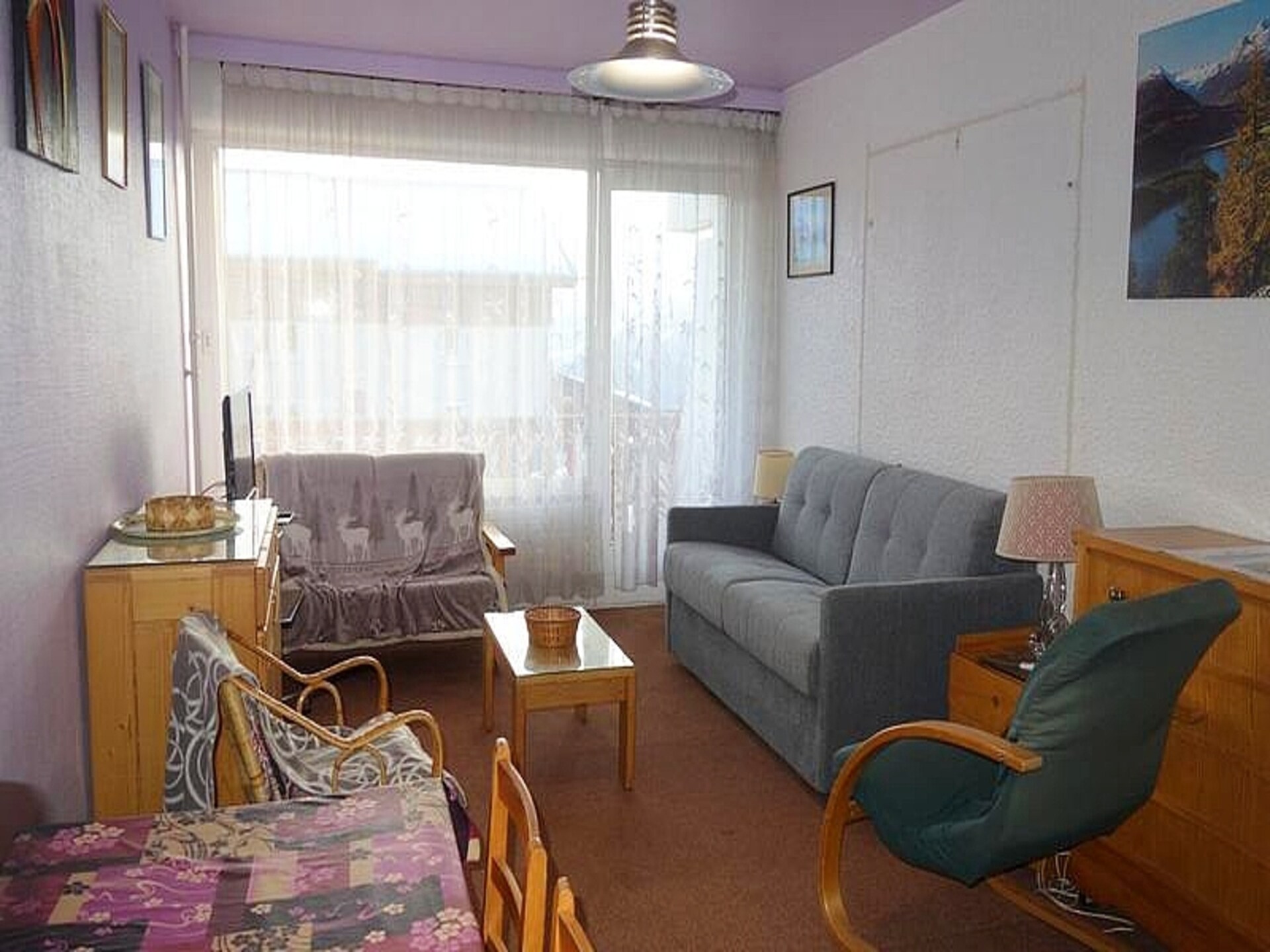 Knus appartement op het zuiden in Huez, vlakbij de piste - foto 1