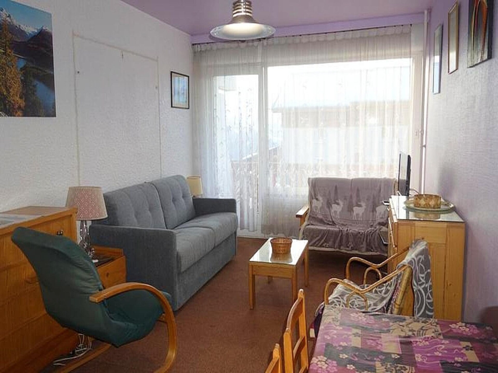 Knus appartement op het zuiden in Huez, vlakbij de piste - foto 2