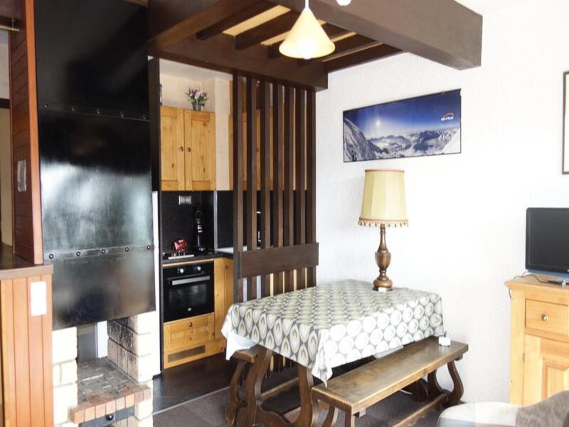 Compacte studio op 200m van de piste in Huez – 4 personen - foto 10
