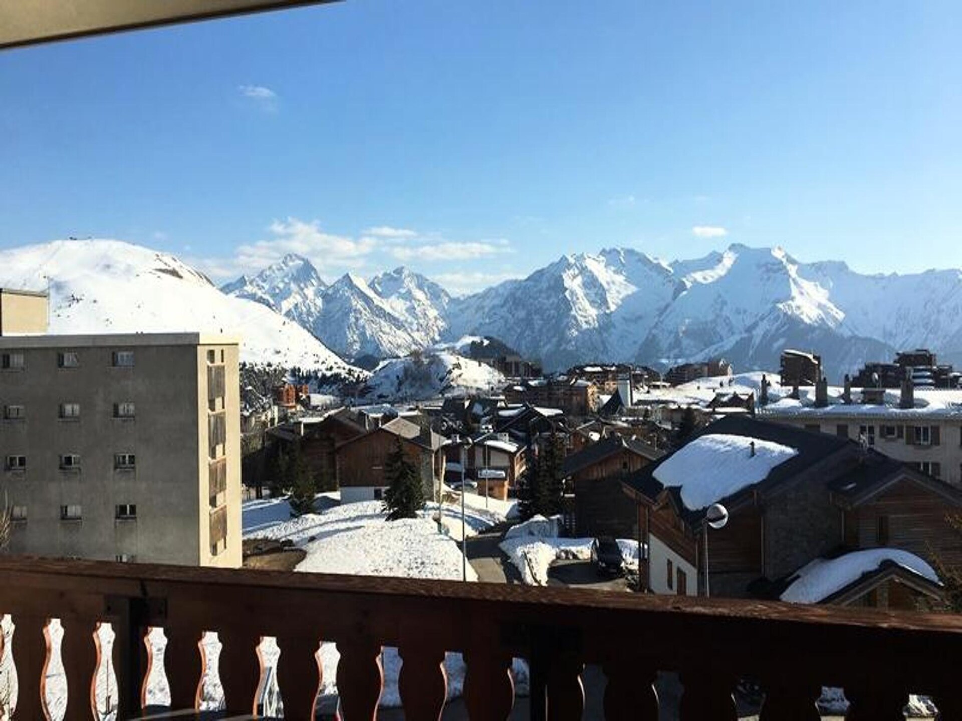 Appartement aan de piste in Huez met balkon op het zuiden voor 6 personen - foto 18
