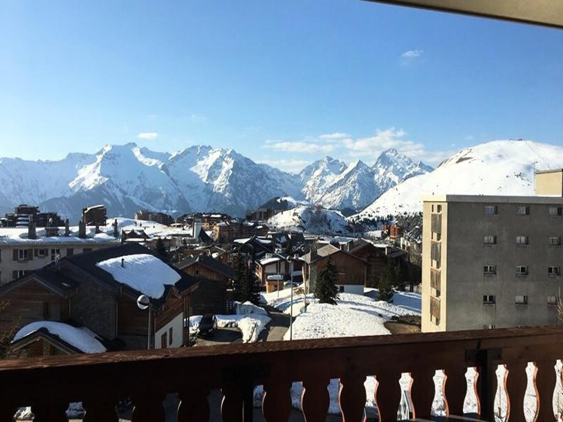 Appartement aan de piste in Huez met balkon op het zuiden voor 6 personen - foto 20