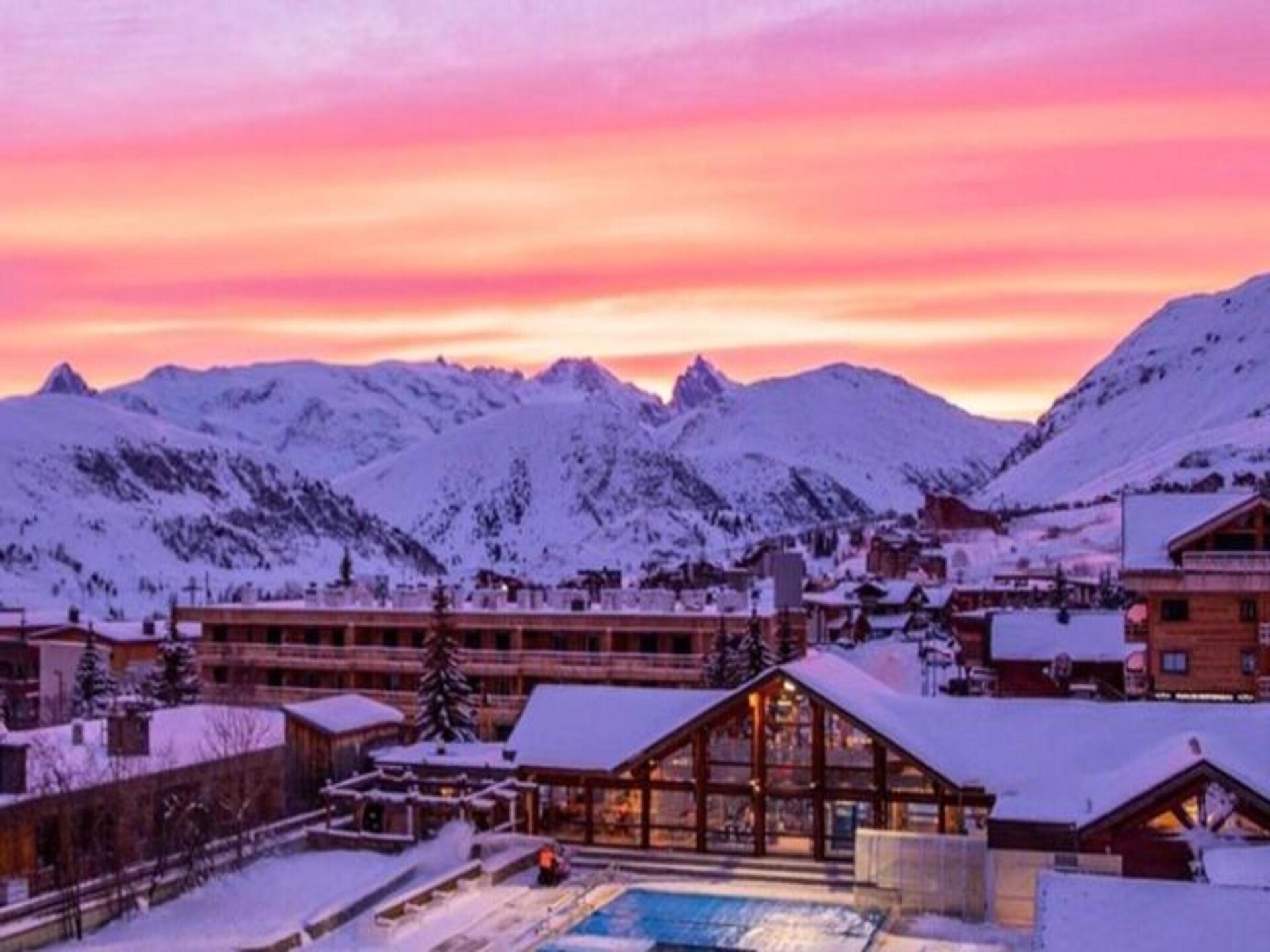 Appartement 50m² in het hart van Huez, vlakbij de skilift - foto 7