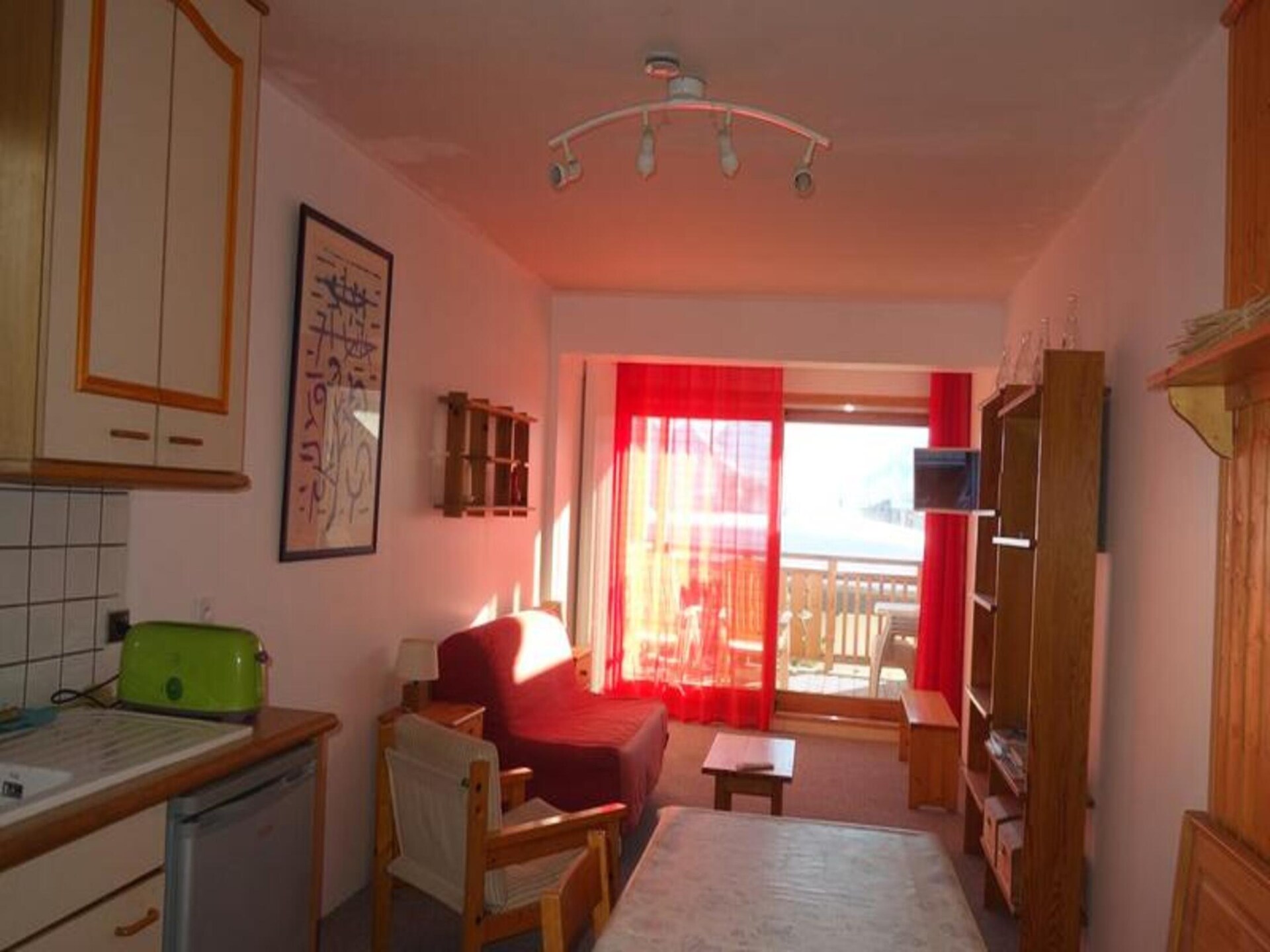 Sfeervol studio-appartement voor 5 personen, direct aan de piste in Huez - foto 4