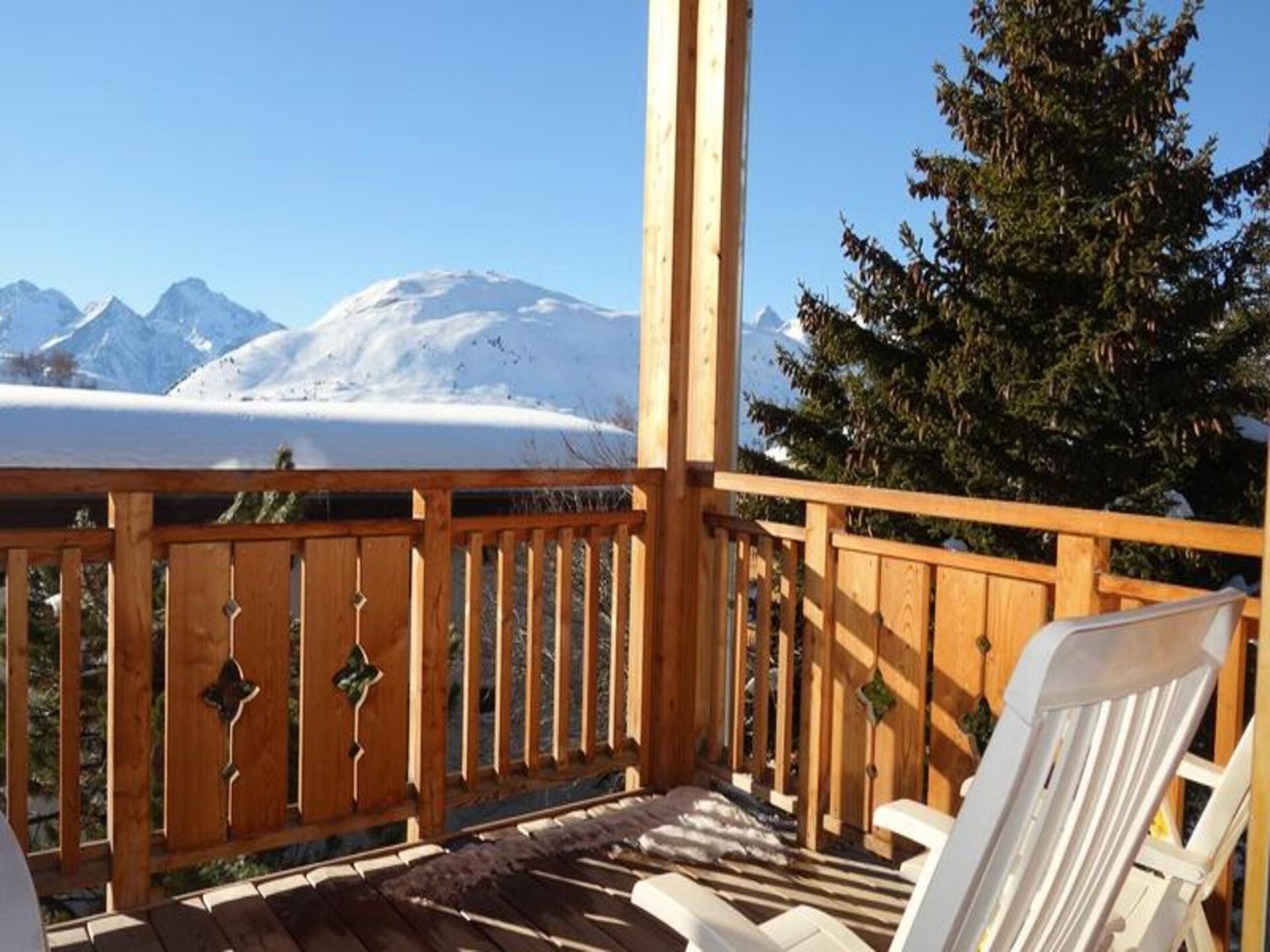 Sfeervol studio-appartement voor 5 personen, direct aan de piste in Huez - foto 9