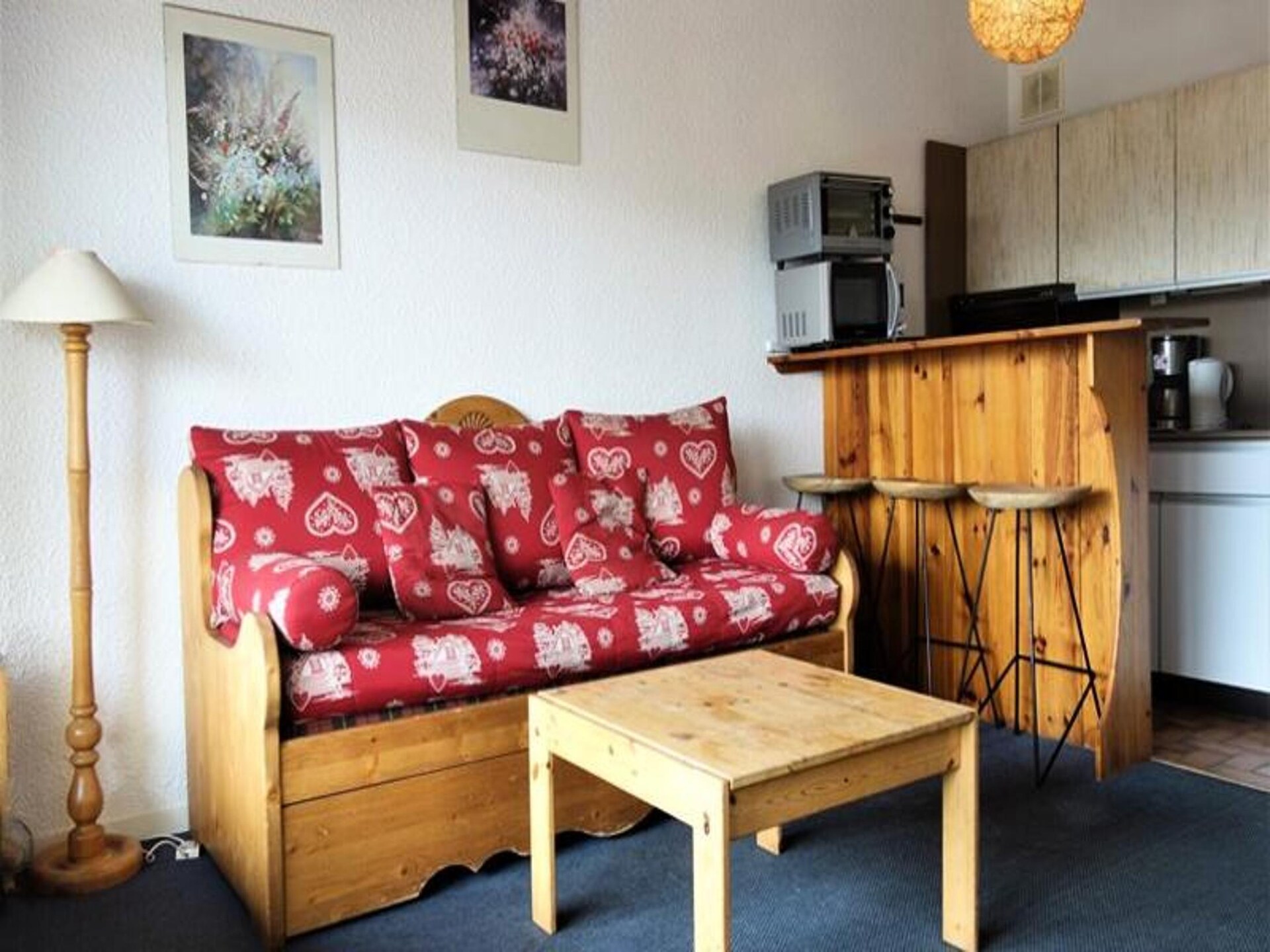 Knus appartement op de berg in Huez, vlakbij de piste - foto 7
