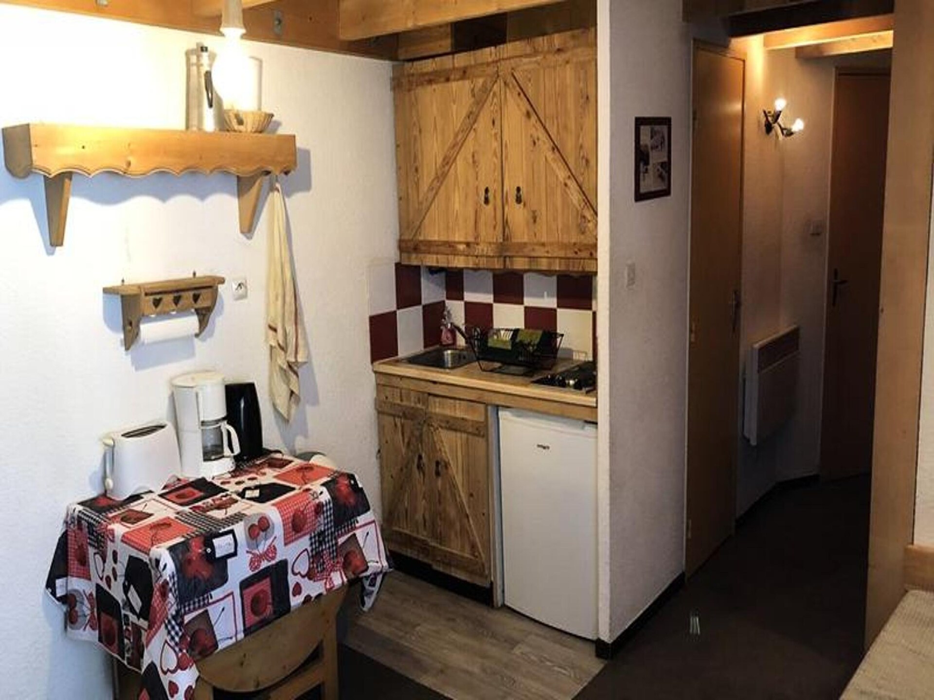 Compacte studio in Huez, 50 meter van de Alpe Express gondel - foto 12