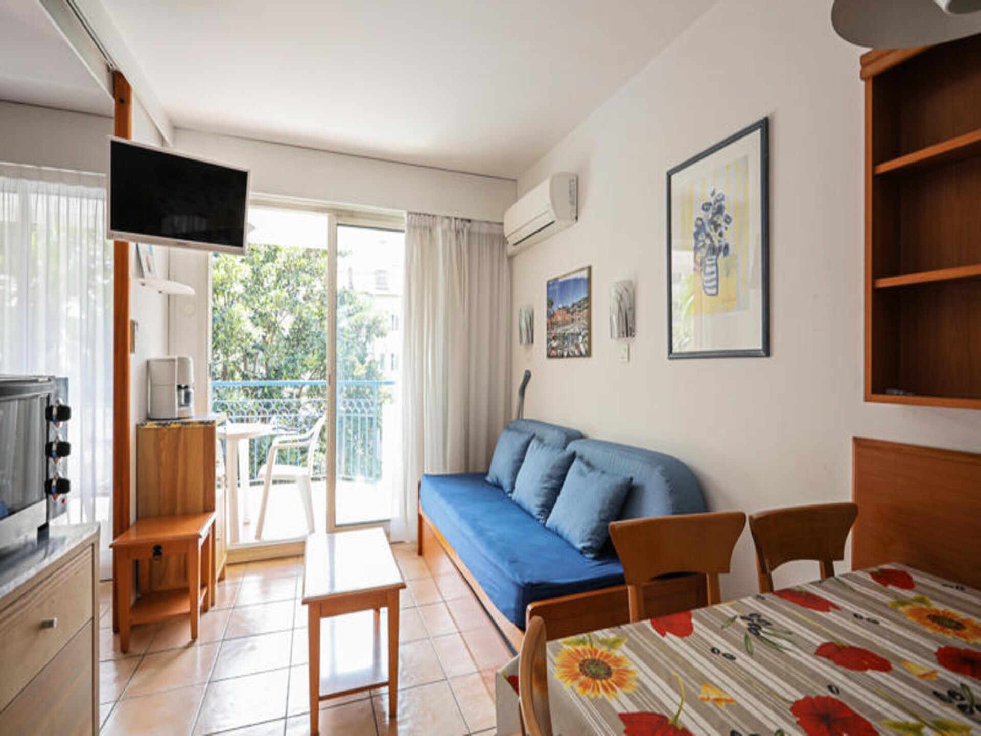 Licht appartement op 50m van het strand in Menton, voor 5 personen - foto 22
