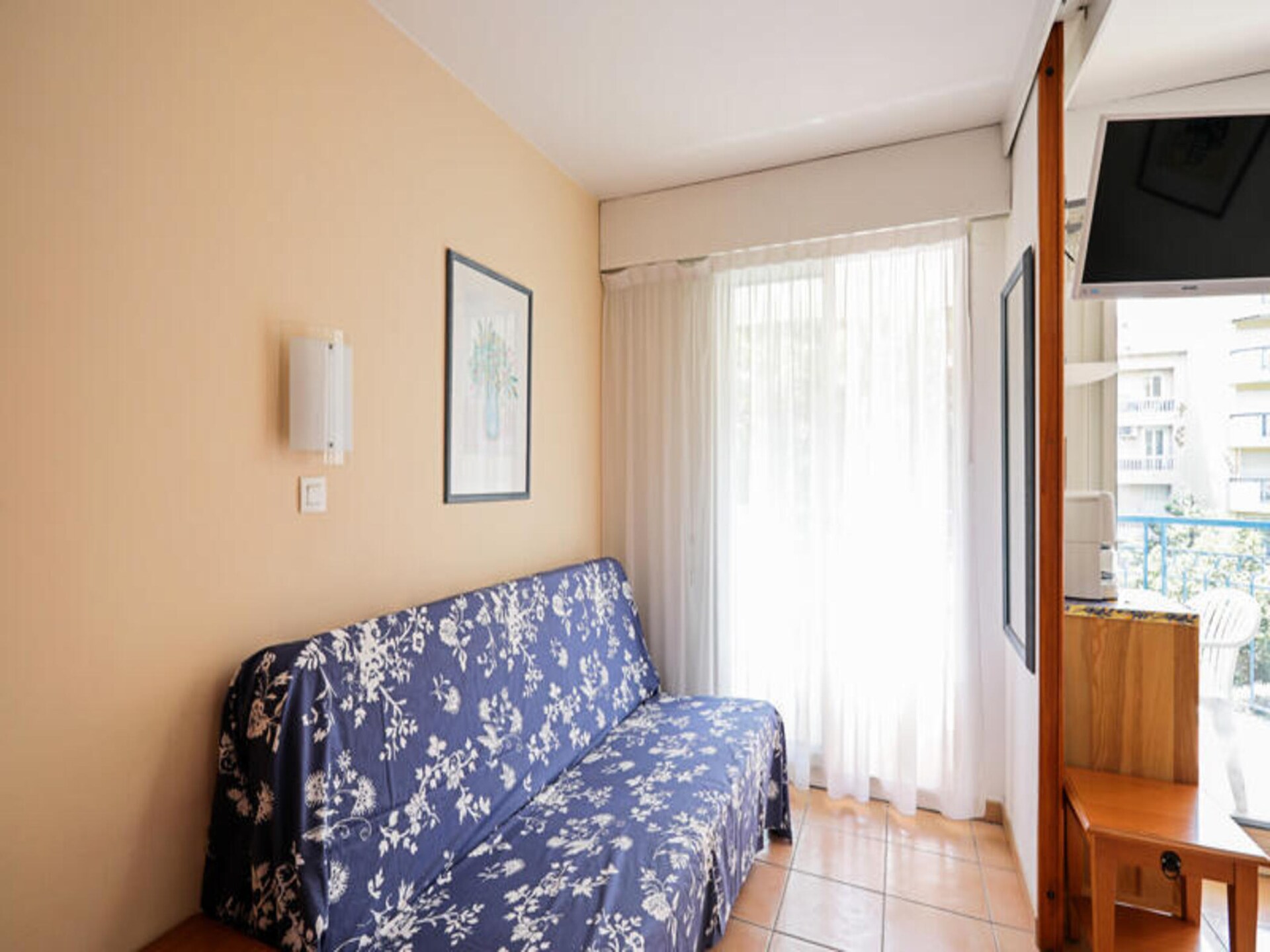 Licht appartement op 50m van het strand in Menton, voor 5 personen - foto 2