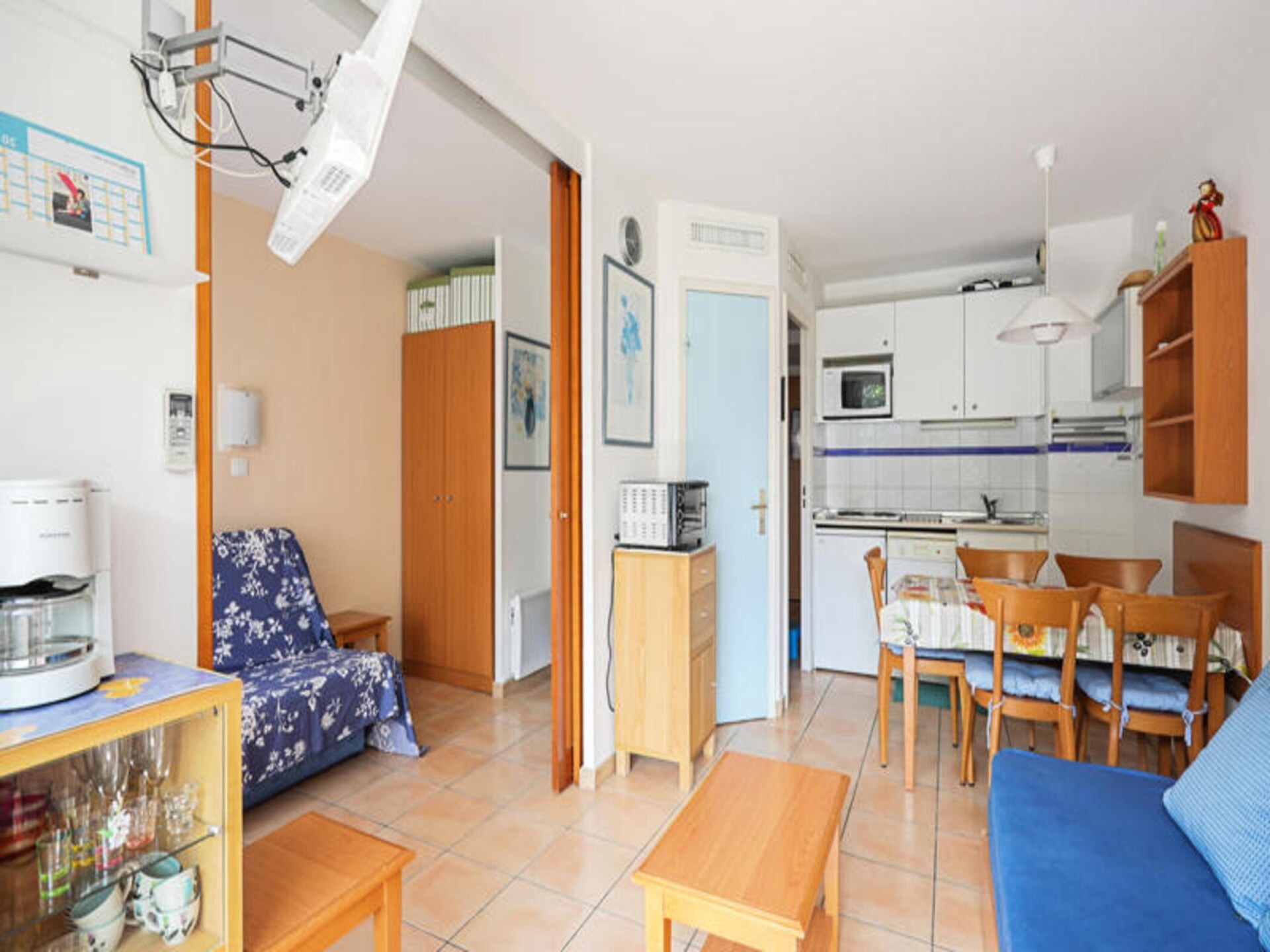 Licht appartement op 50m van het strand in Menton, voor 5 personen - foto 18