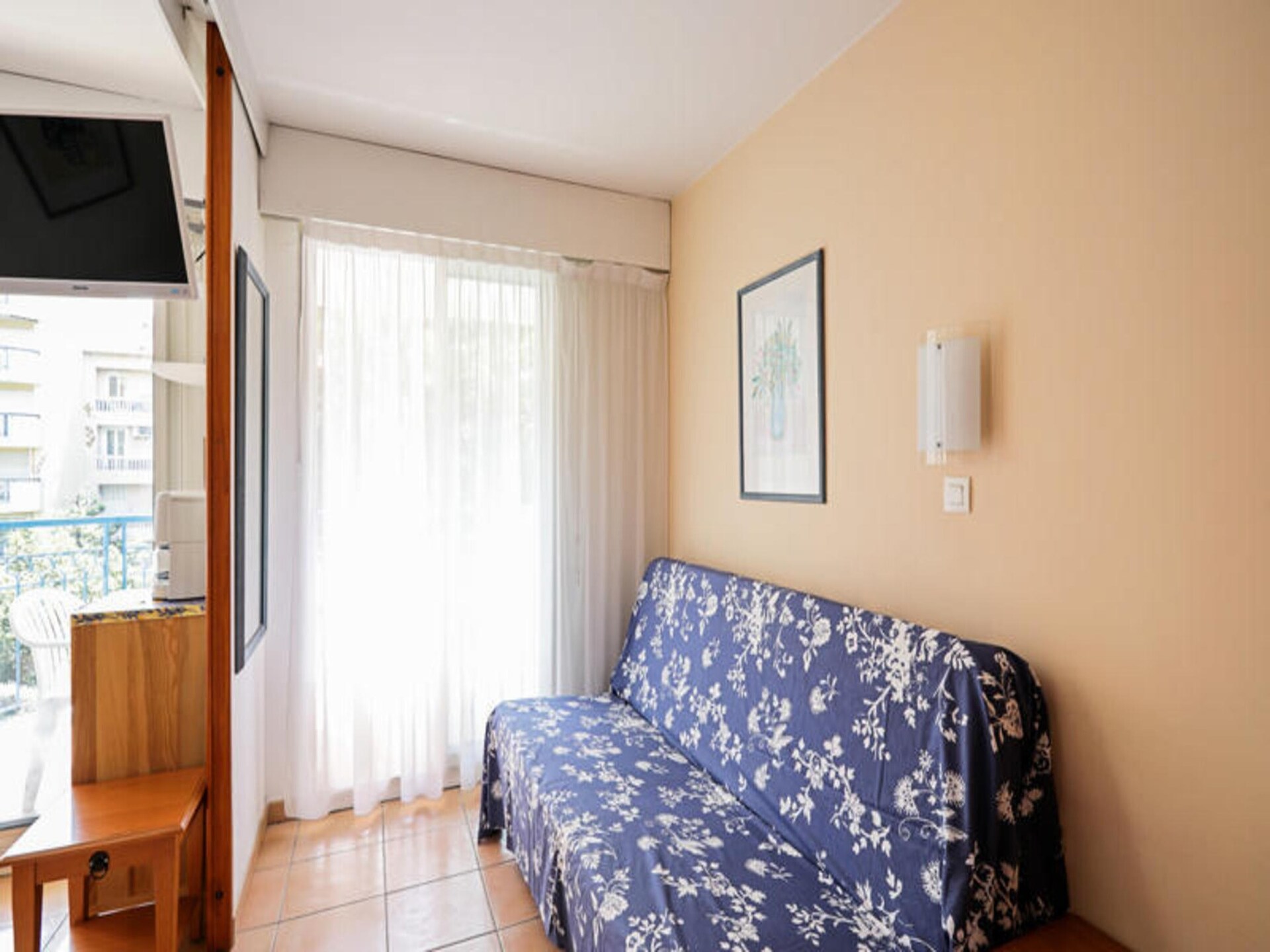 Licht appartement op 50m van het strand in Menton, voor 5 personen - foto 21