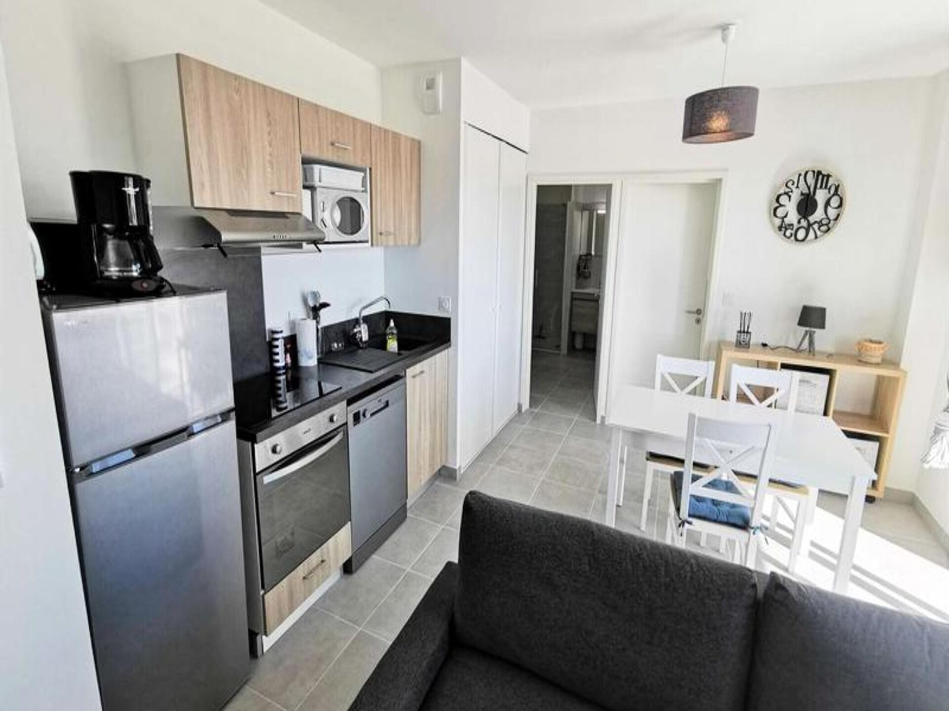 Licht appartement op loopafstand van strand en centrum Leucate - foto 12