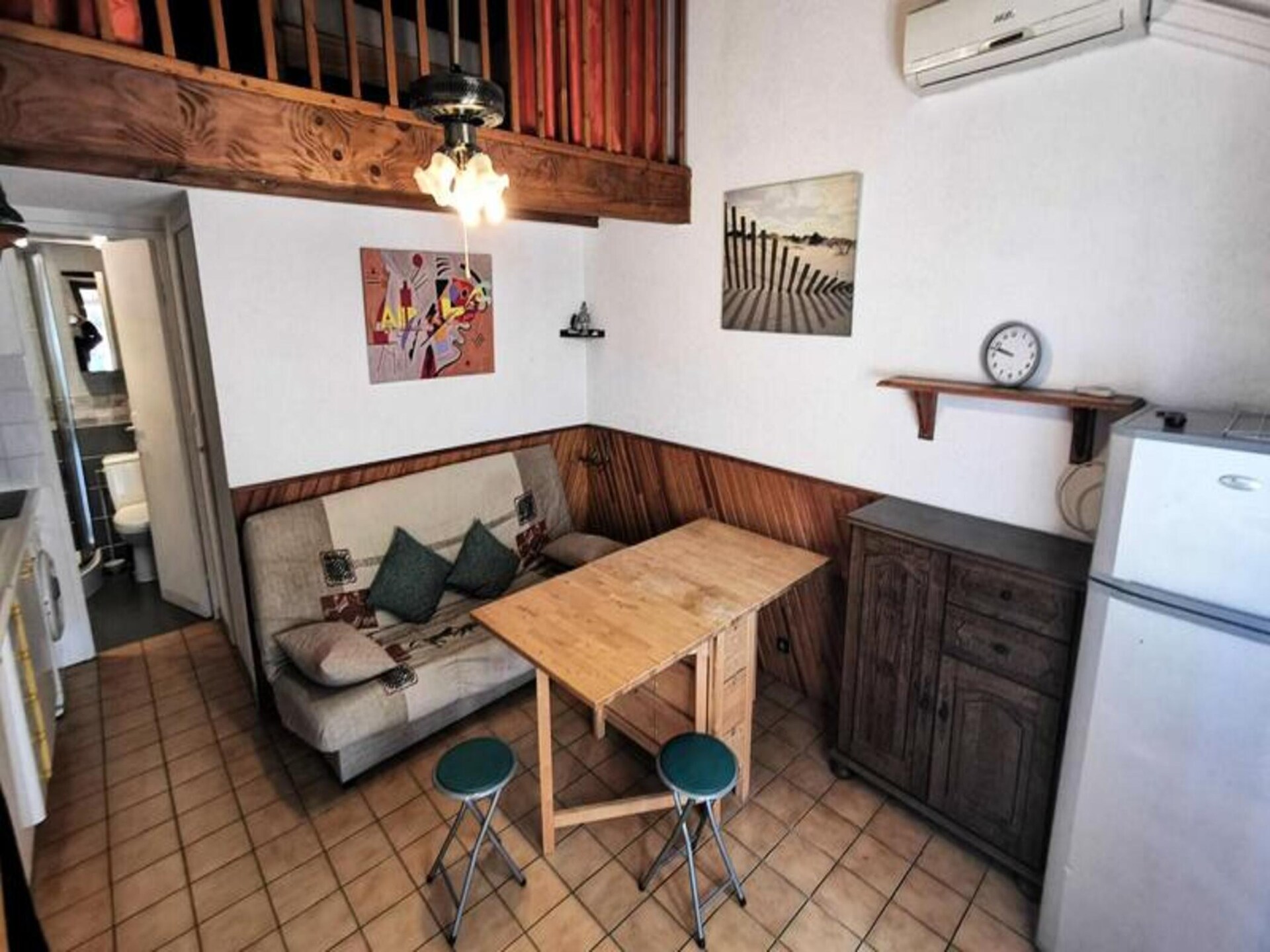 Zongerichte mezzanine-appartement op 250m van strand in Leucate - foto 10