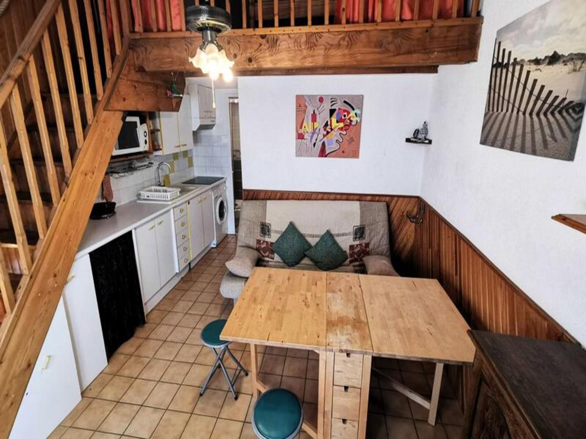 Zongerichte mezzanine-appartement op 250m van strand in Leucate - foto 11