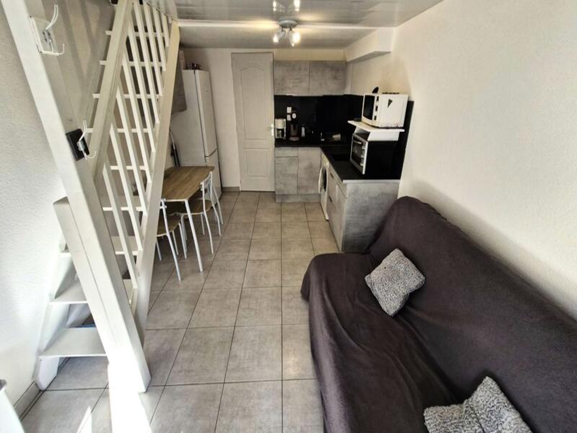 Knusse studio-maisonnette op 50m van het meer in Leucate - foto 4