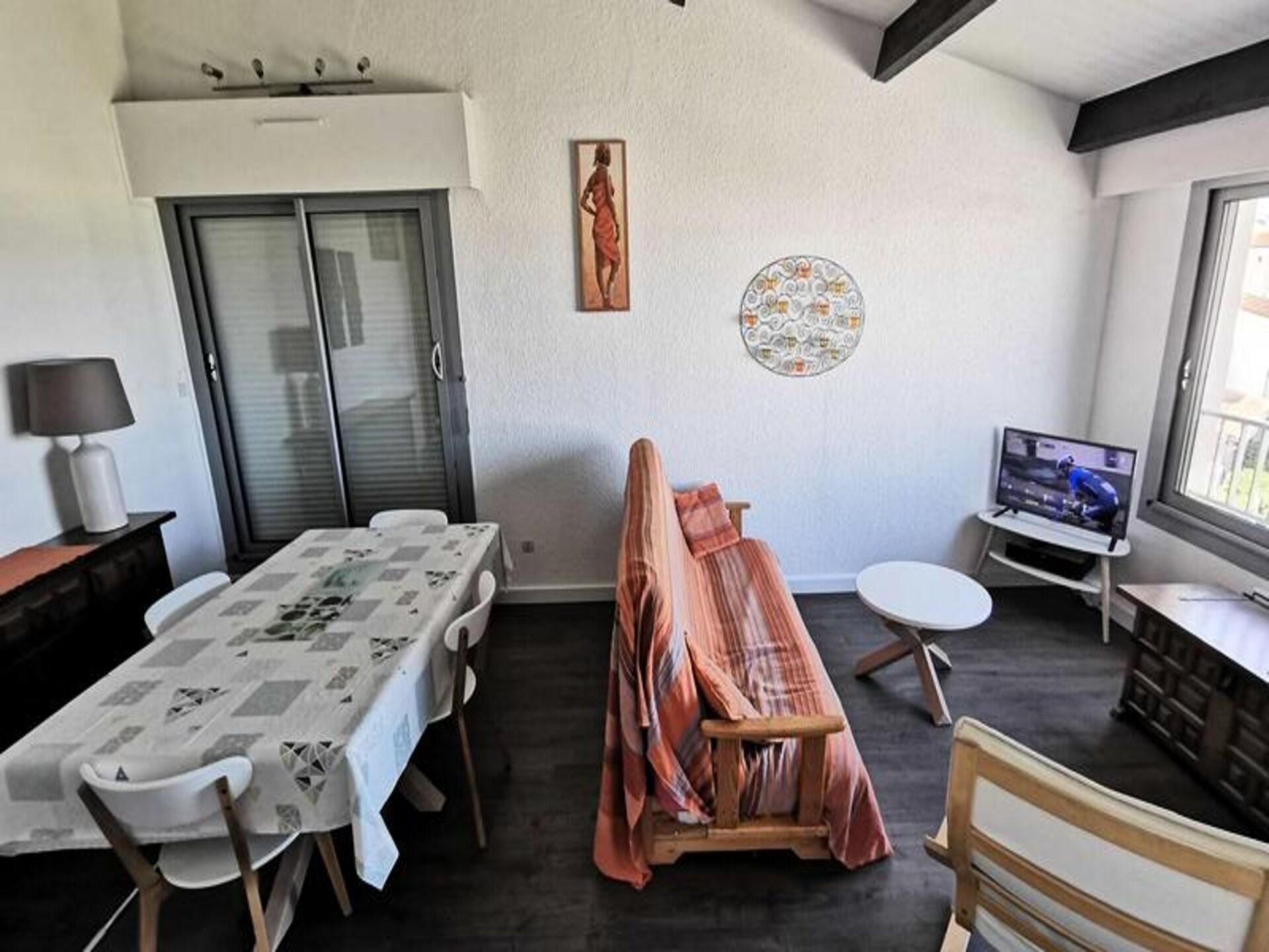 Licht appartement op 100m van strand in Leucate, voor 4 personen - foto 5