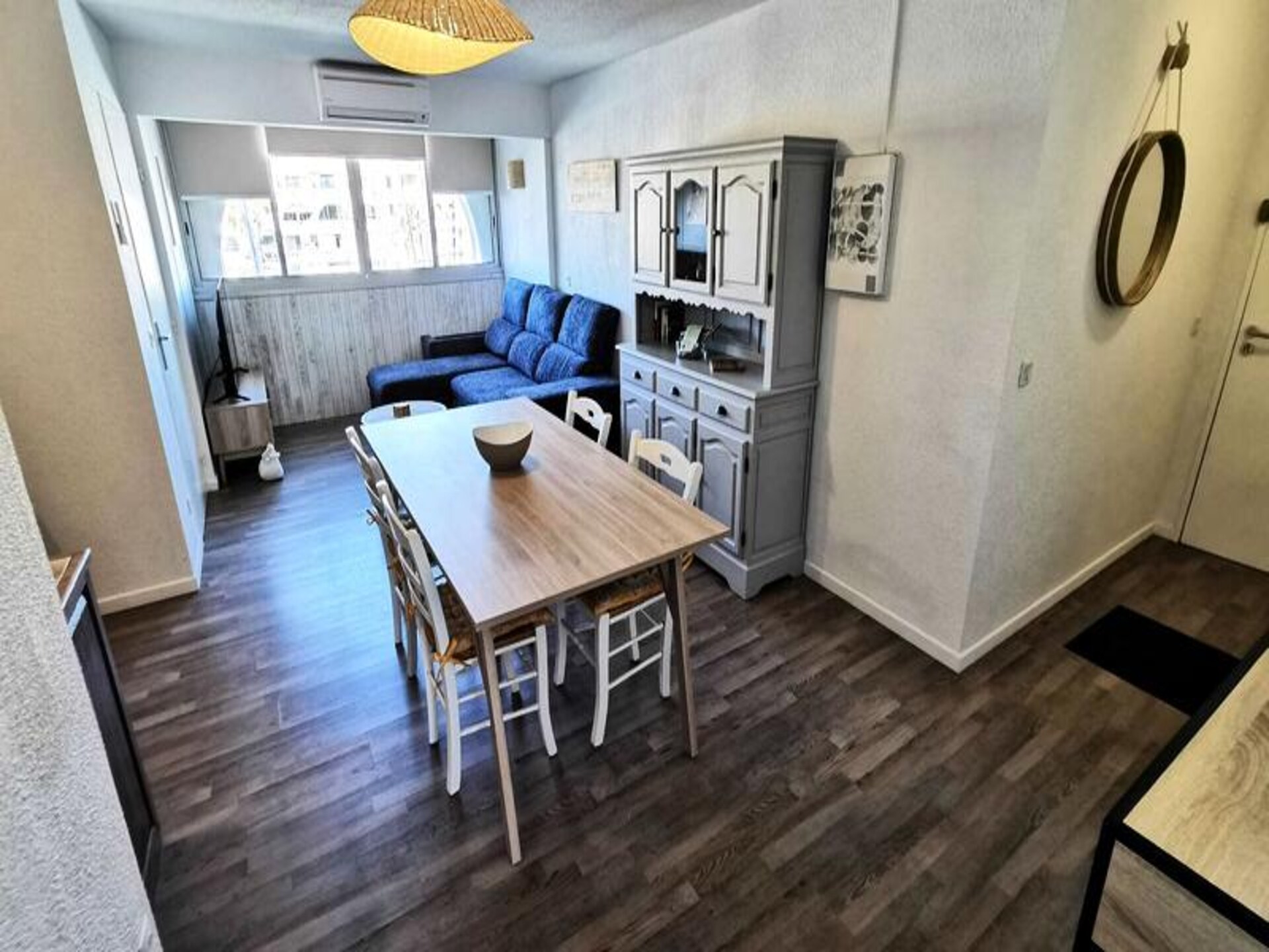 Licht appartement met havenzicht in Leucate, 800m van het strand - foto 2