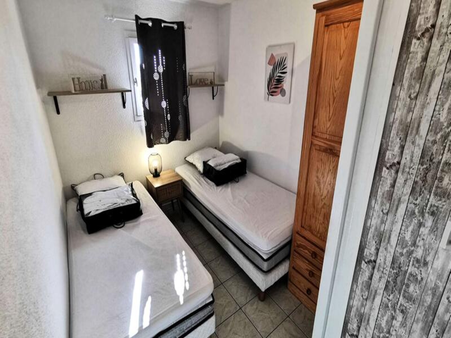 Licht appartement met havenzicht in Leucate, 800m van het strand - foto 14