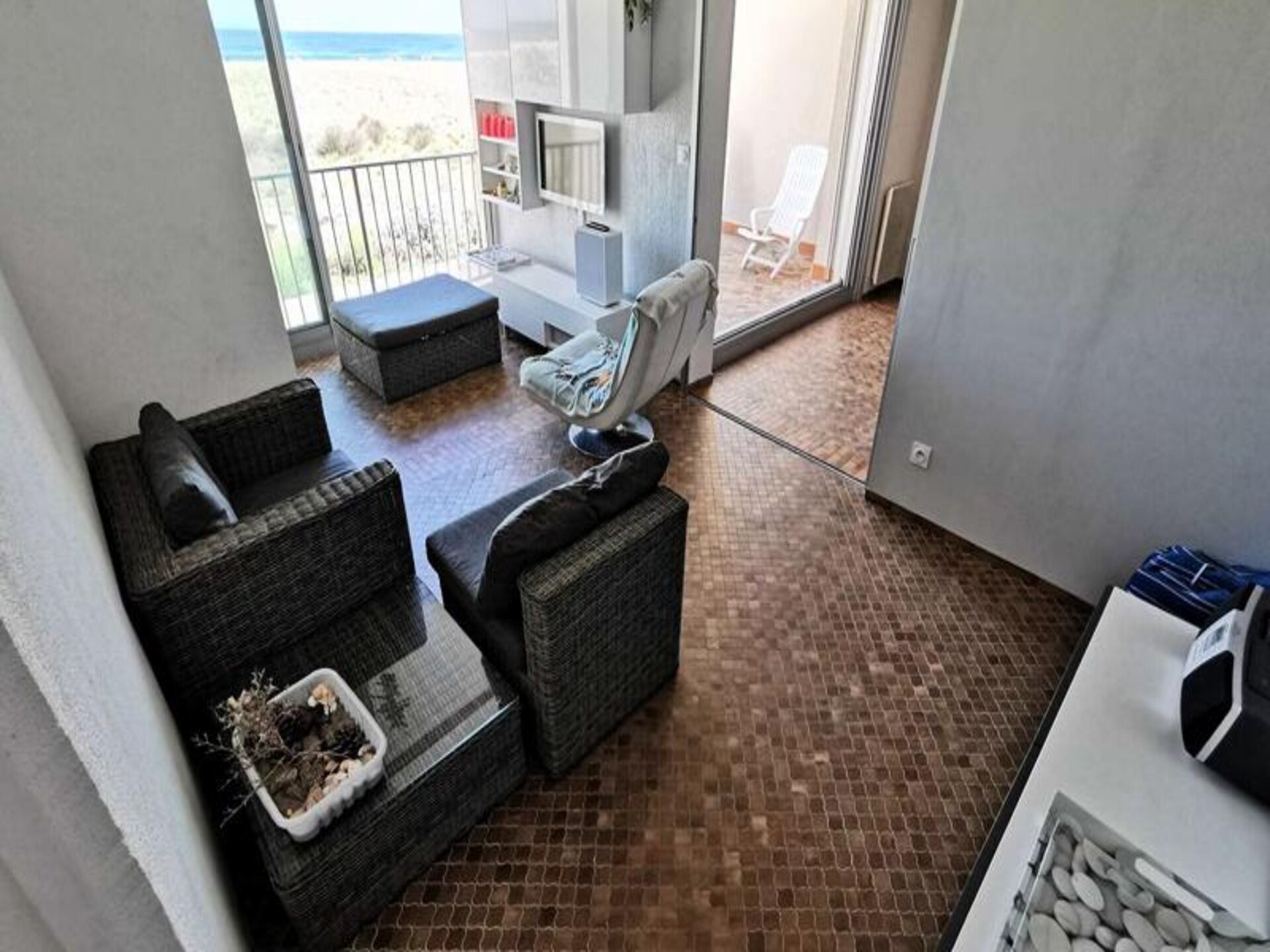 Licht appartement op 30 meter van het strand in Leucate, voor 6 personen - foto 13