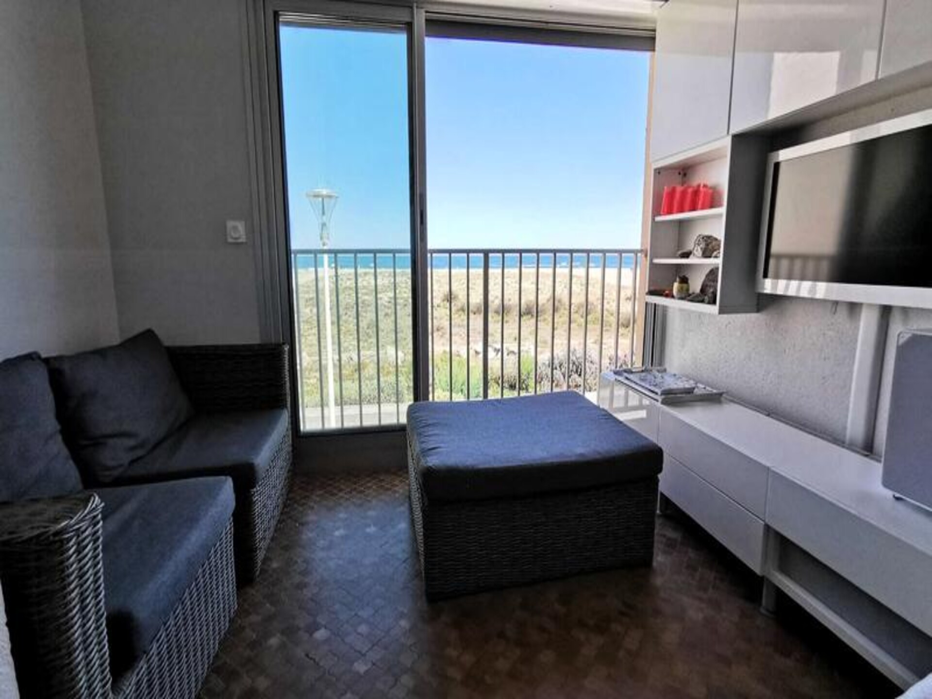 Licht appartement op 30 meter van het strand in Leucate, voor 6 personen - foto 16