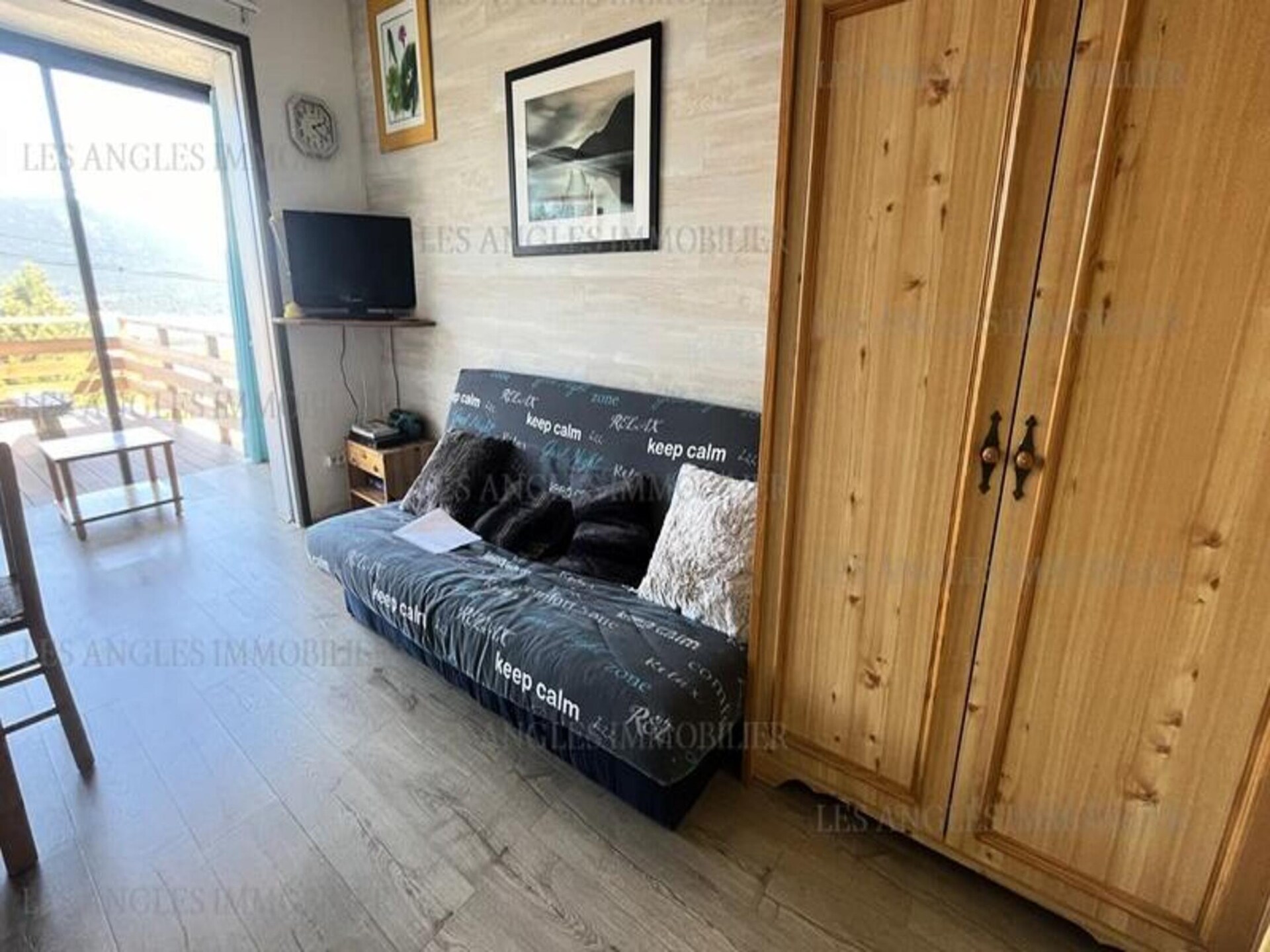 Knus appartement aan de voet van de pistes in Les Angles met terras - foto 2