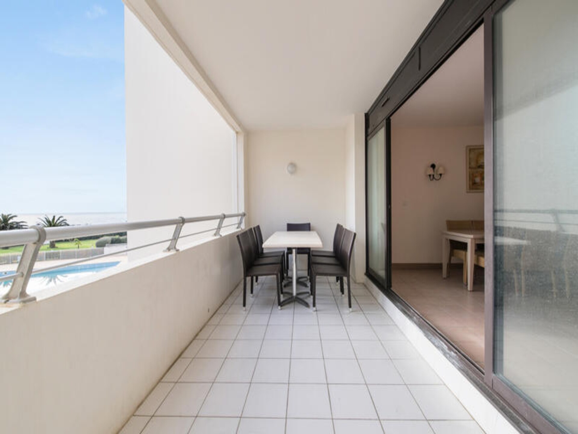 Appartement 6p met zeezicht, direct aan strand Agde - foto 19