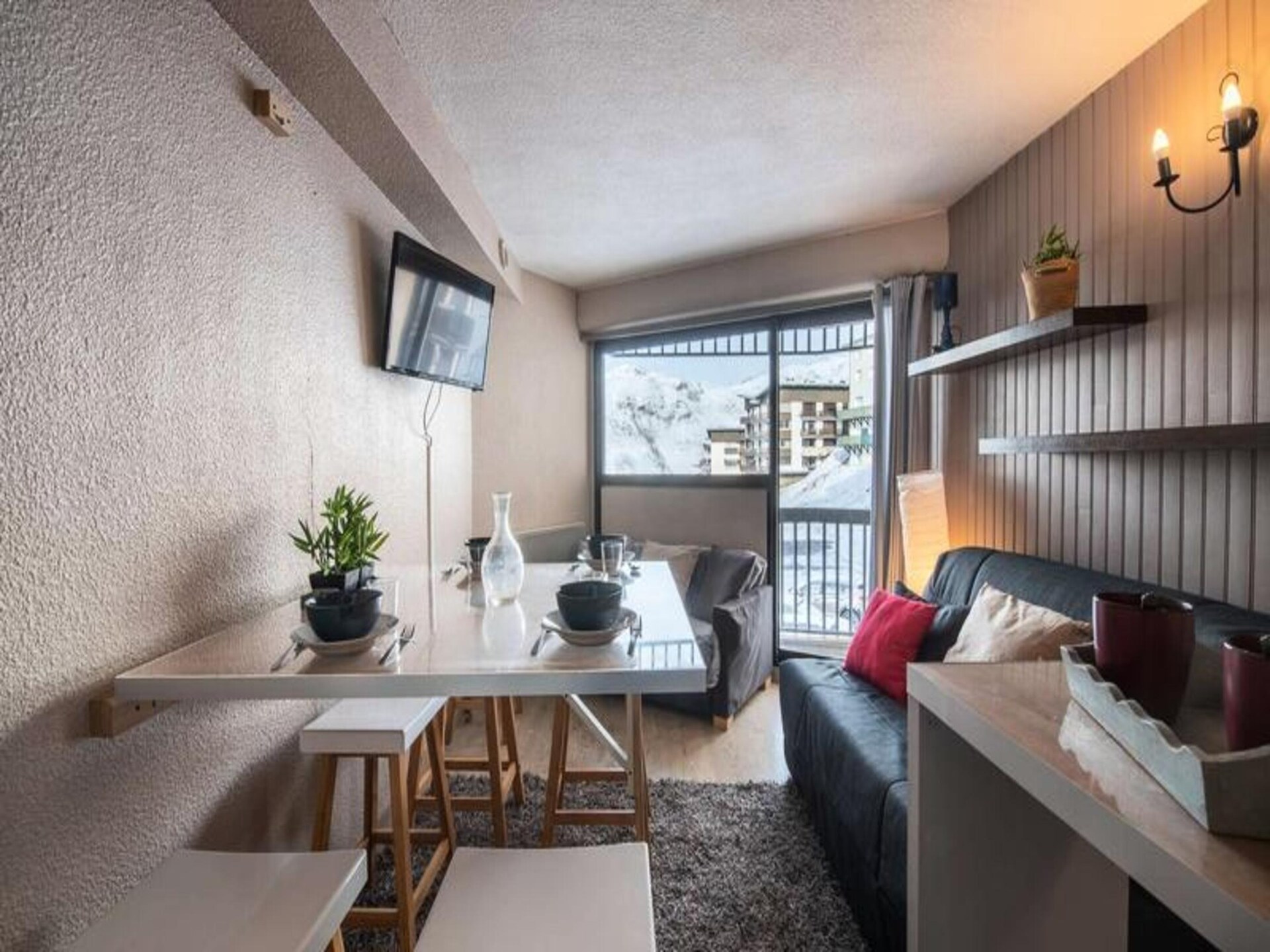 Appartement 4p aan de piste in Saint Lary 1700 met balkon en valleizicht - foto 10