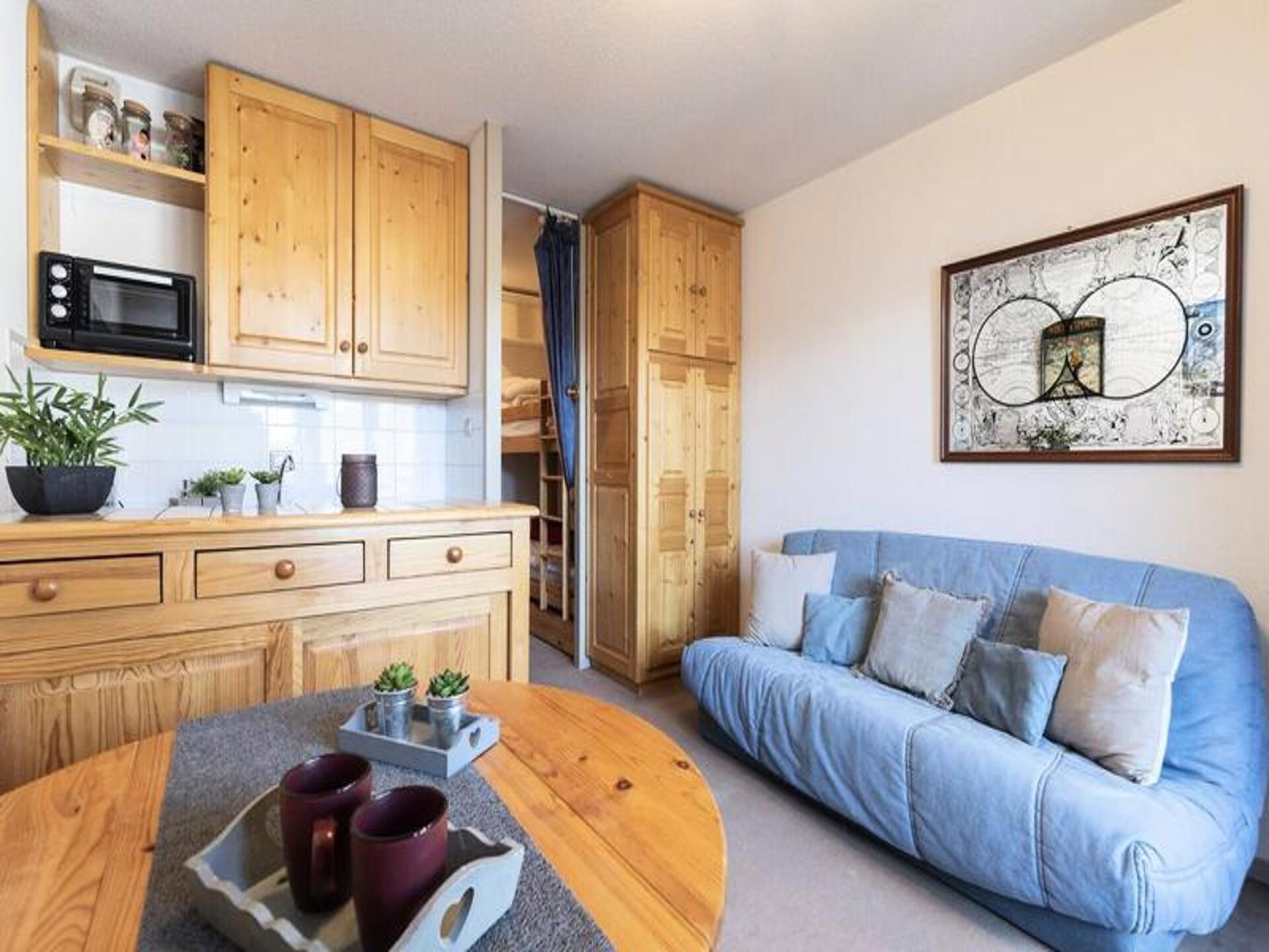 Zonnig studio-appartement op 100 meter van de piste in St Lary Soulan - foto 9