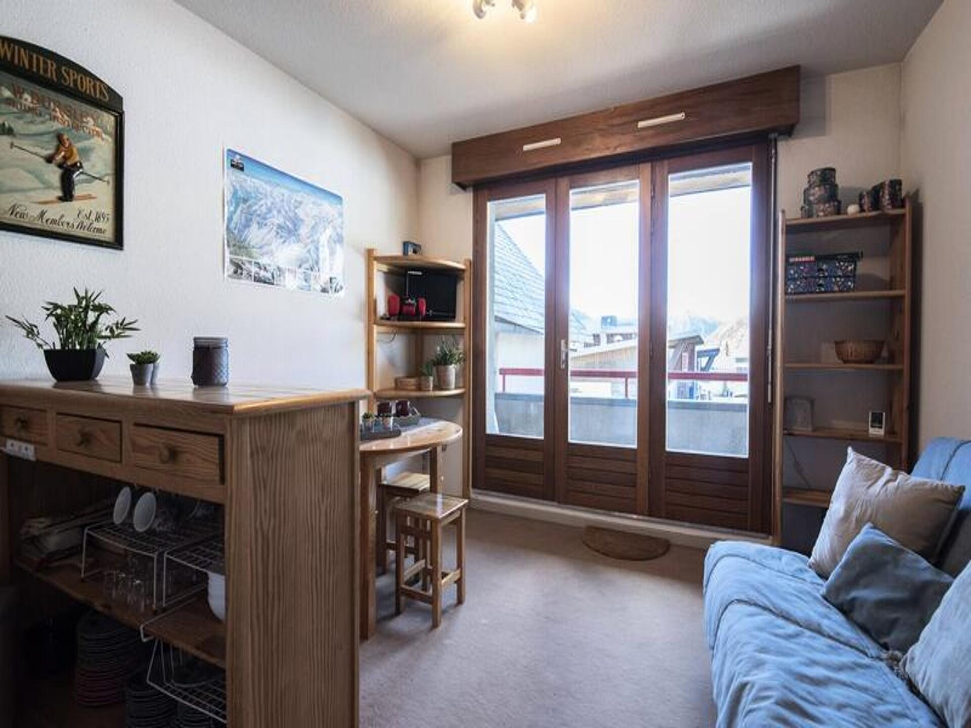 Zonnig studio-appartement op 100 meter van de piste in St Lary Soulan - foto 11