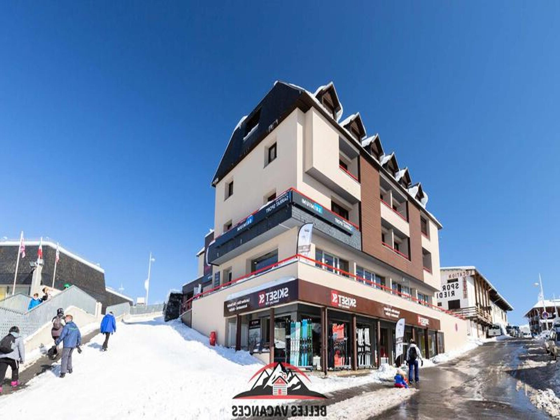 Zonnig studio-appartement op 100 meter van de piste in St Lary Soulan - foto 22