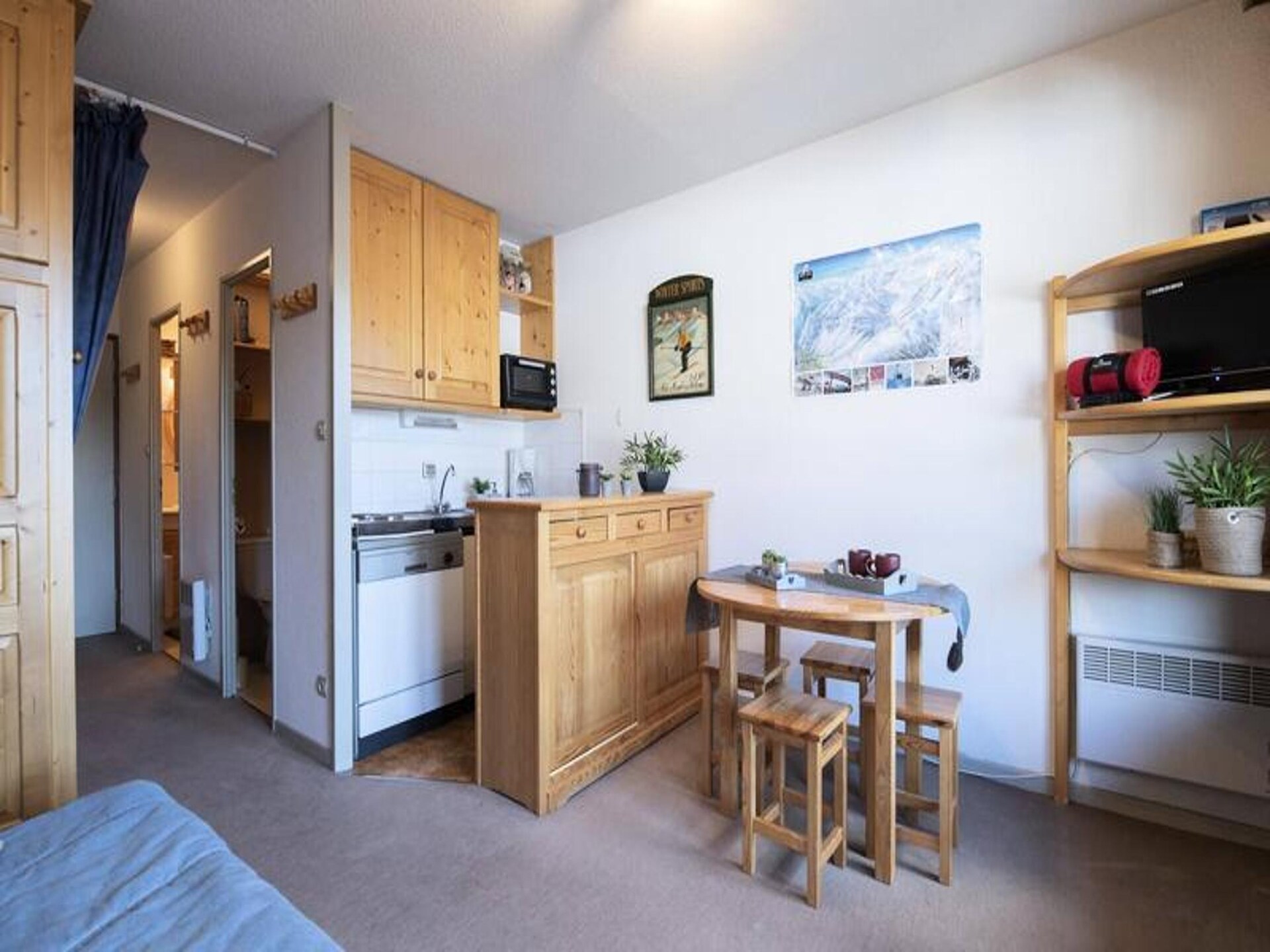 Zonnig studio-appartement op 100 meter van de piste in St Lary Soulan - foto 16
