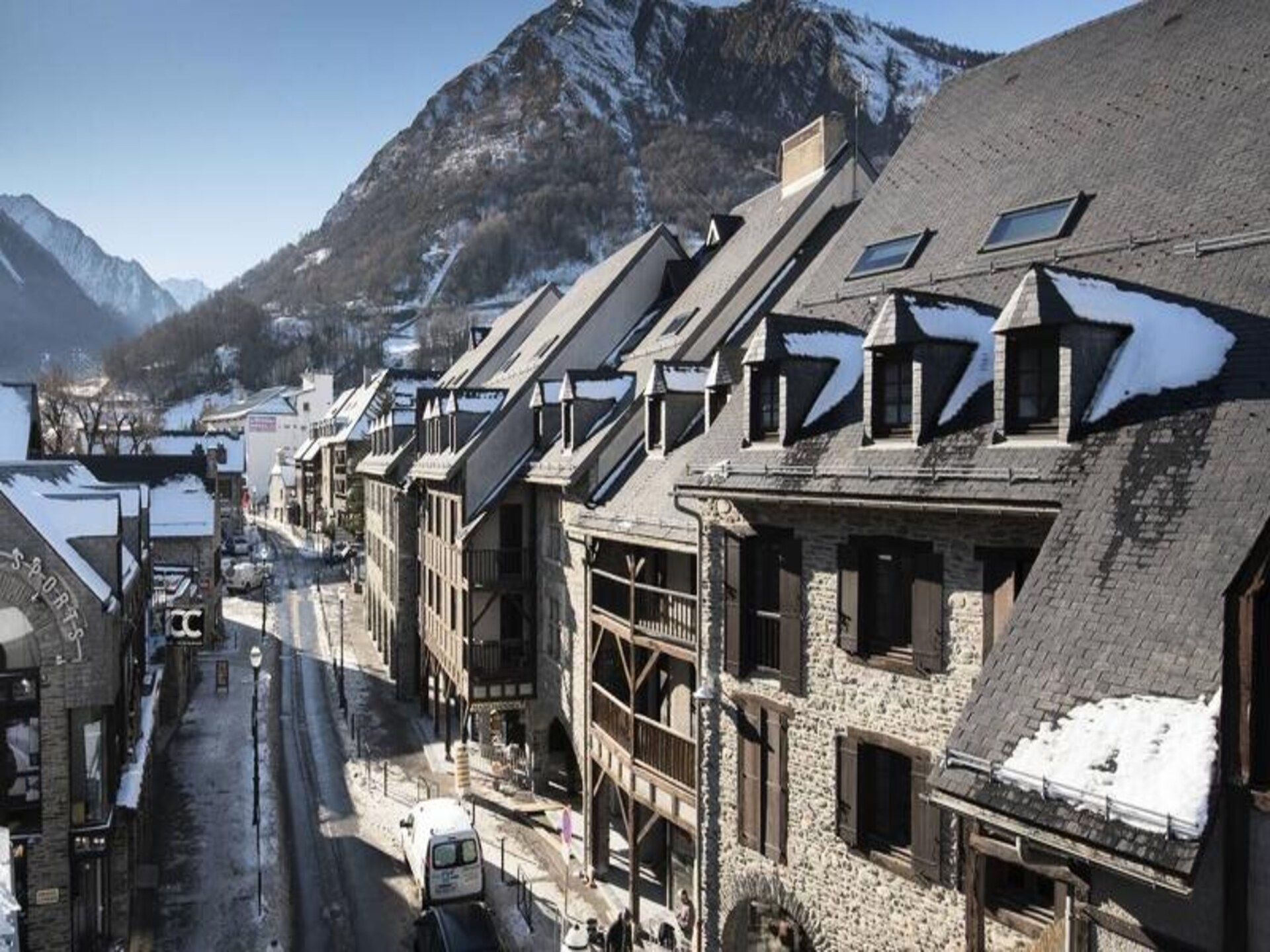 Knusse studio met balkon op 200m van gratis skibus in St Lary Soulan - foto 13
