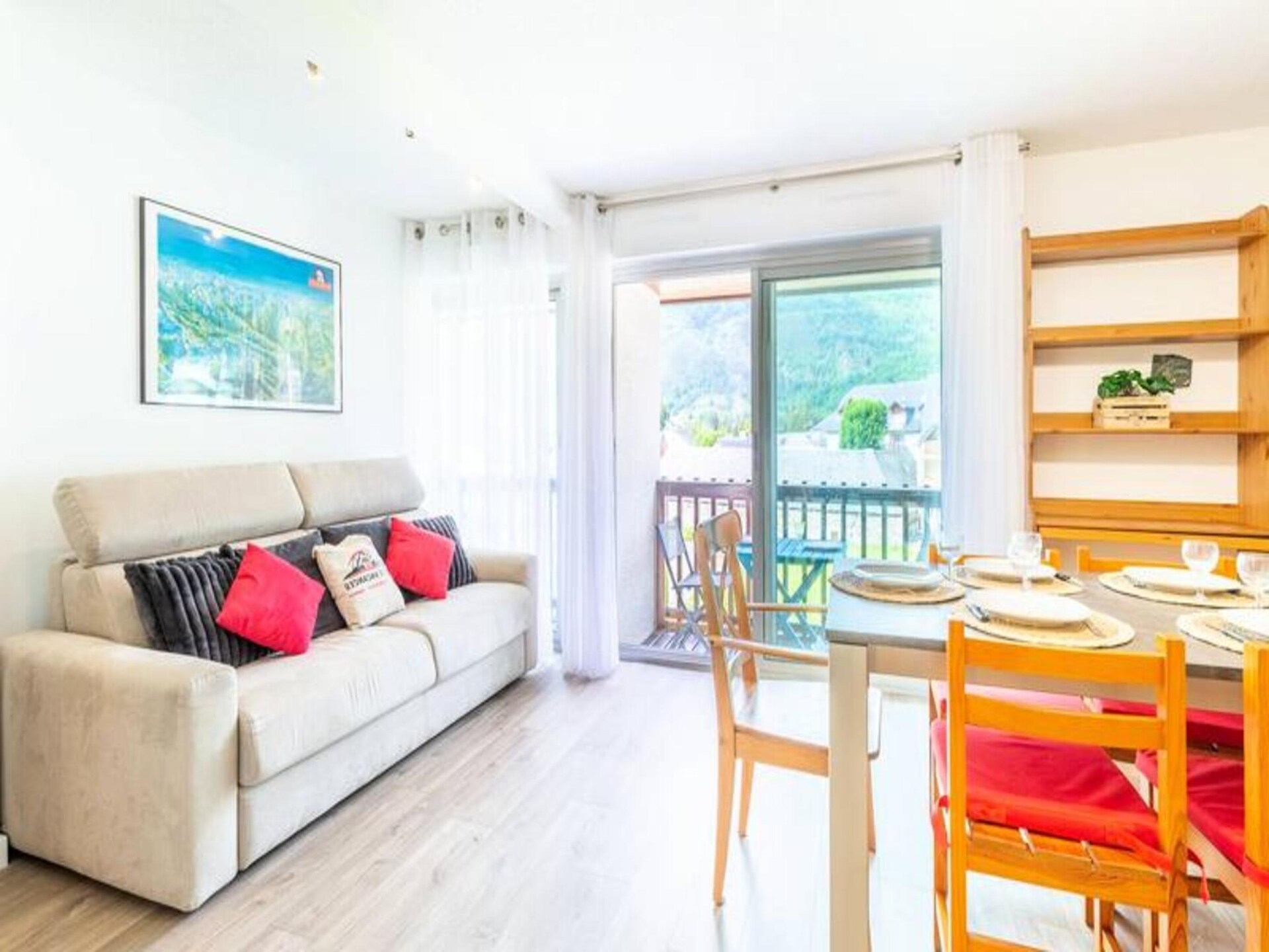 Ruim appartement voor 11 personen met balkon en bergzicht in Saint Lary Soulan - foto 7