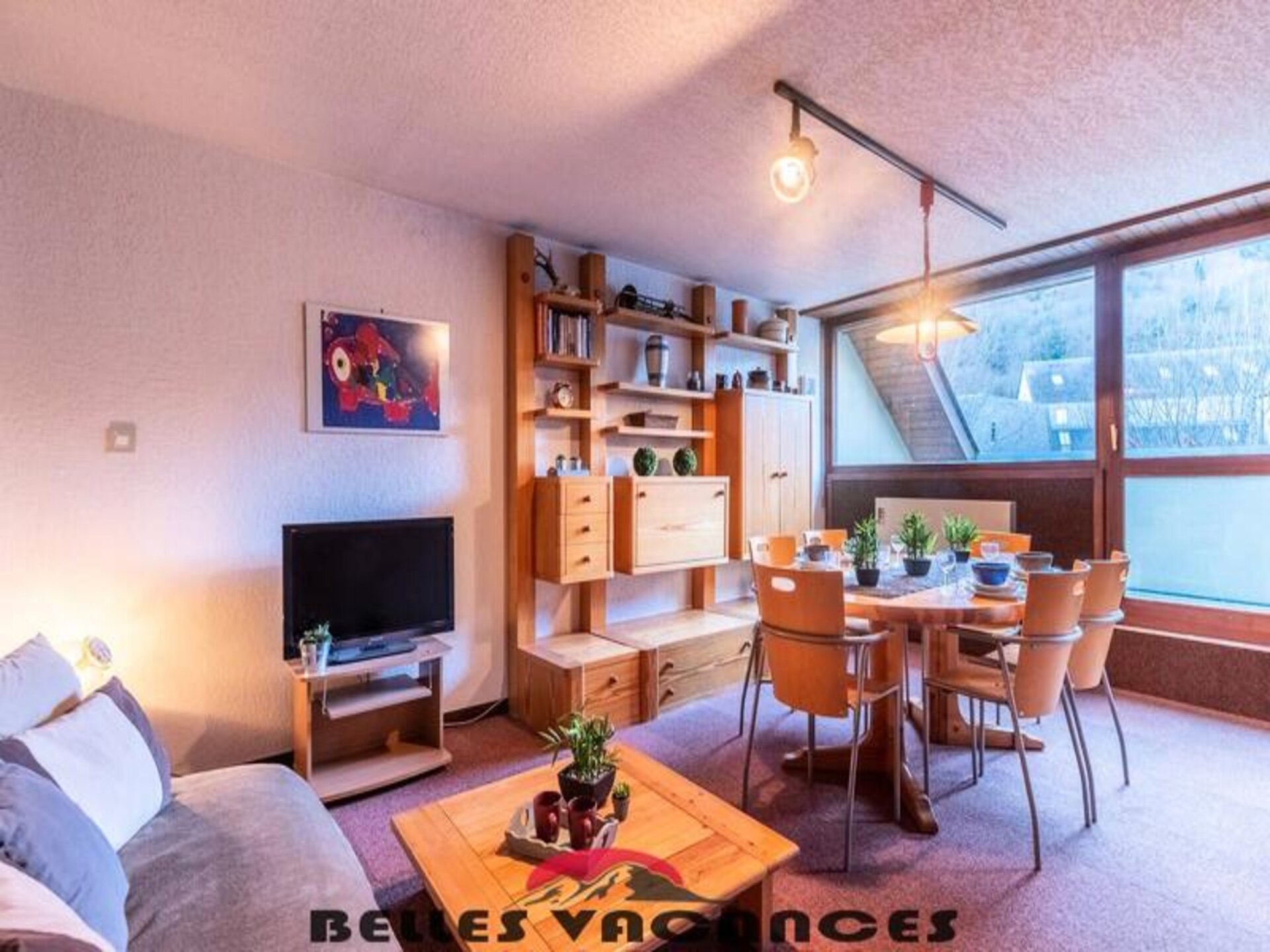 Duplex voor 8 personen op 100m van centrum Saint Lary Soulan - foto 1