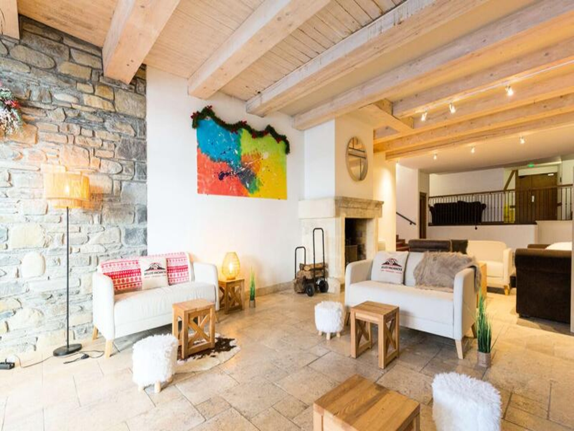 Duplexappartement 8p in centrum Saint Lary Soulan, vlakbij skilift - foto 14