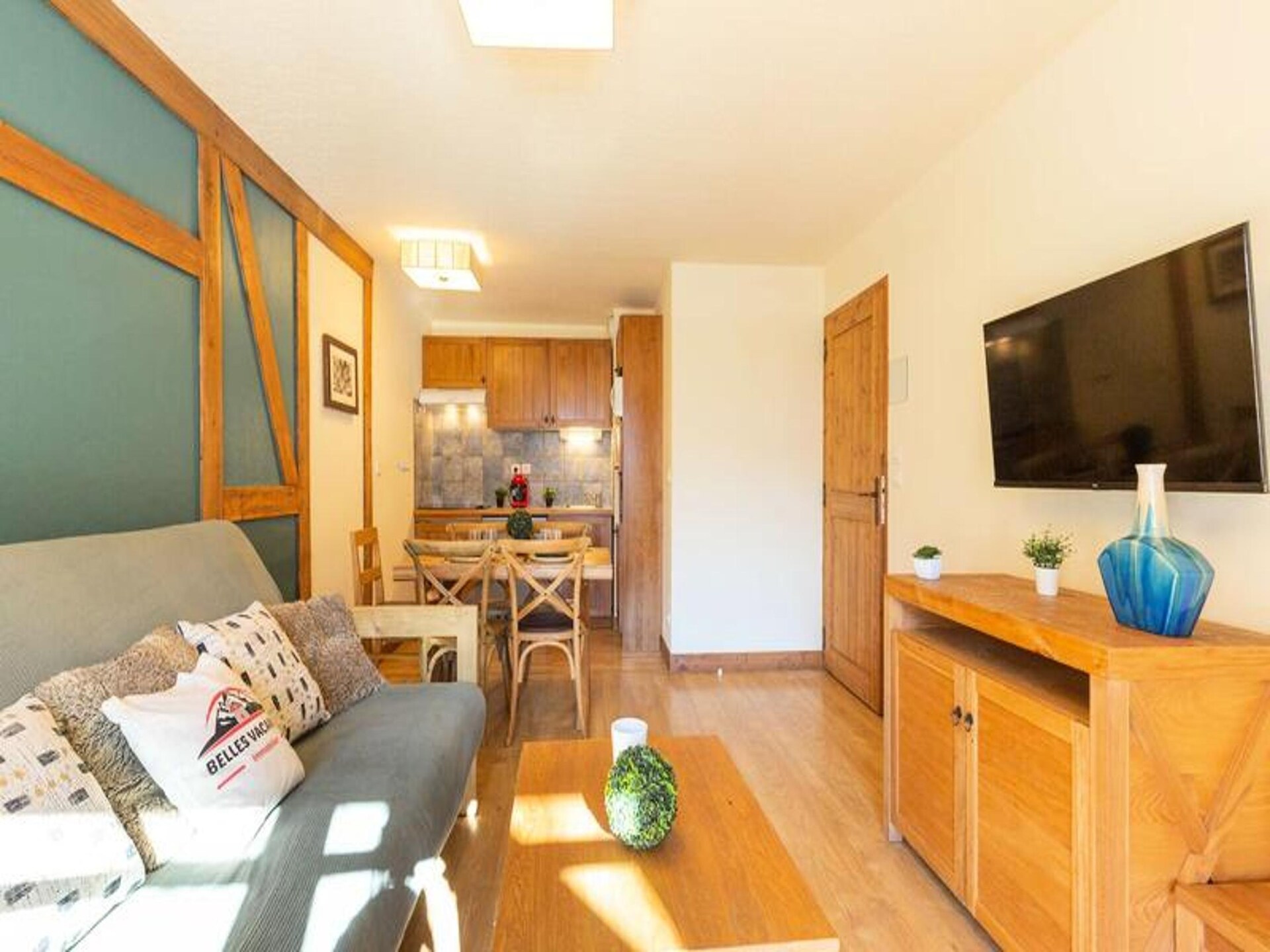 Knus appartement 6p in St Lary Soulan, vlakbij lift en thermen - foto 4