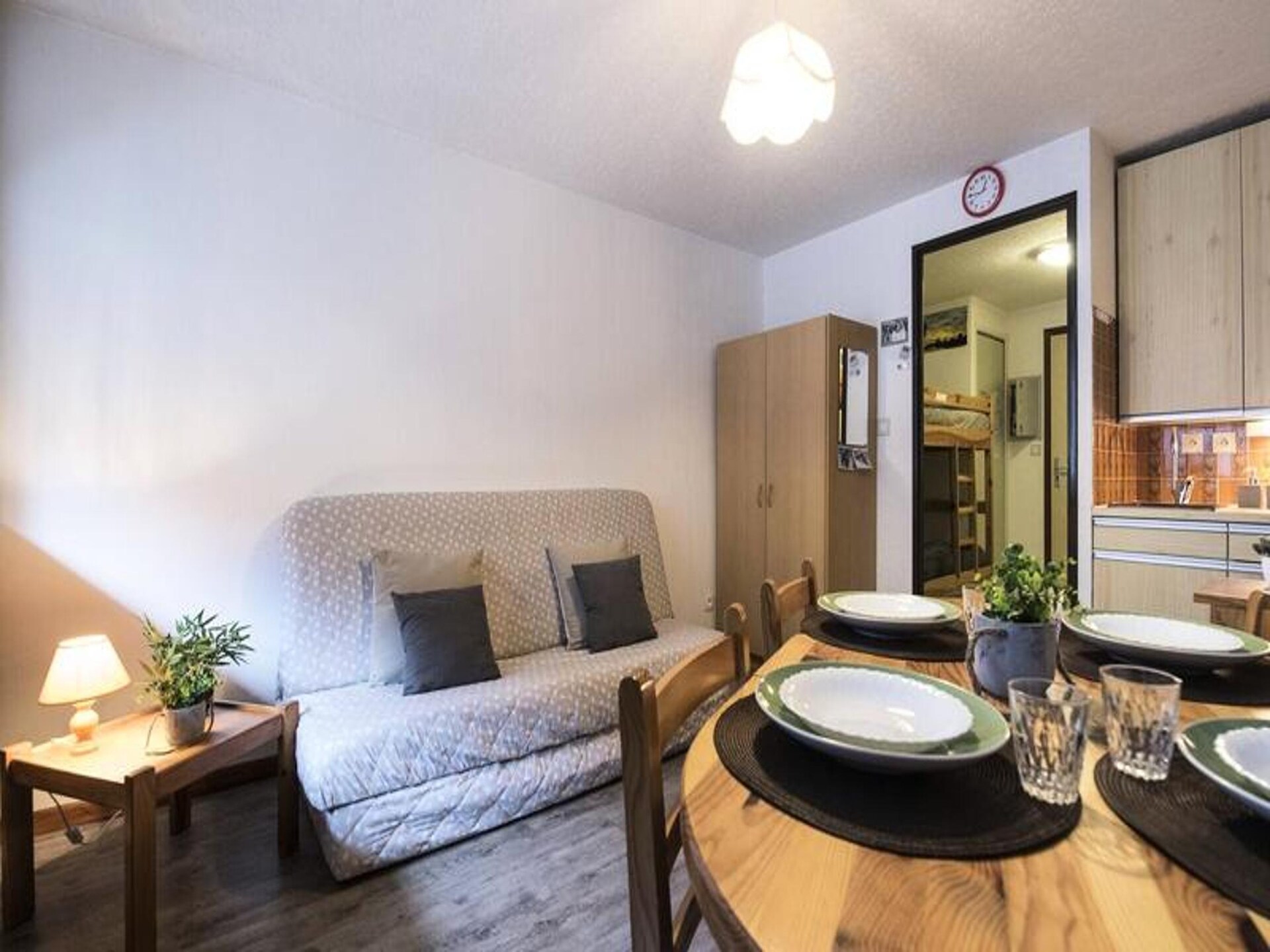Knus appartement voor 4 personen met balkon vlakbij de lift in Saint Lary - foto 11