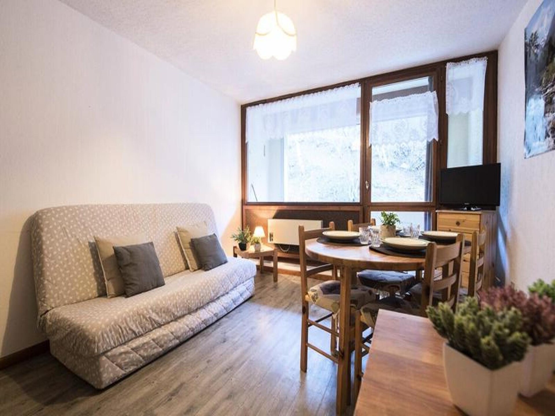 Knus appartement voor 4 personen met balkon vlakbij de lift in Saint Lary - foto 6