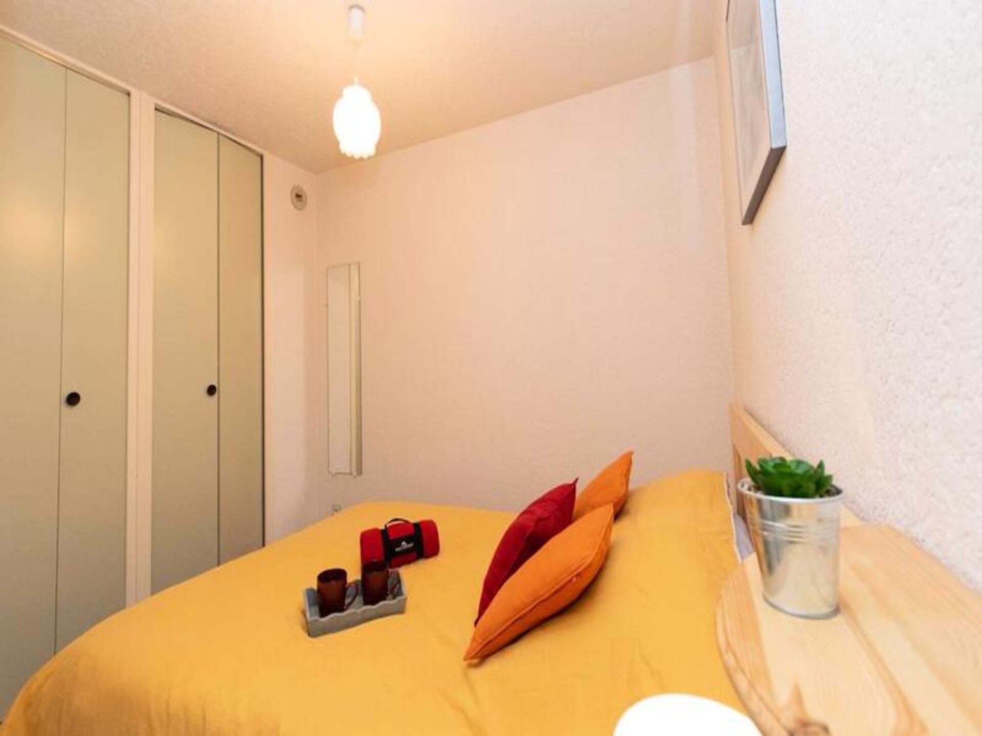 Knus appartement op de begane grond met balkon, vlakbij de lift in Saint-Lary - foto 9
