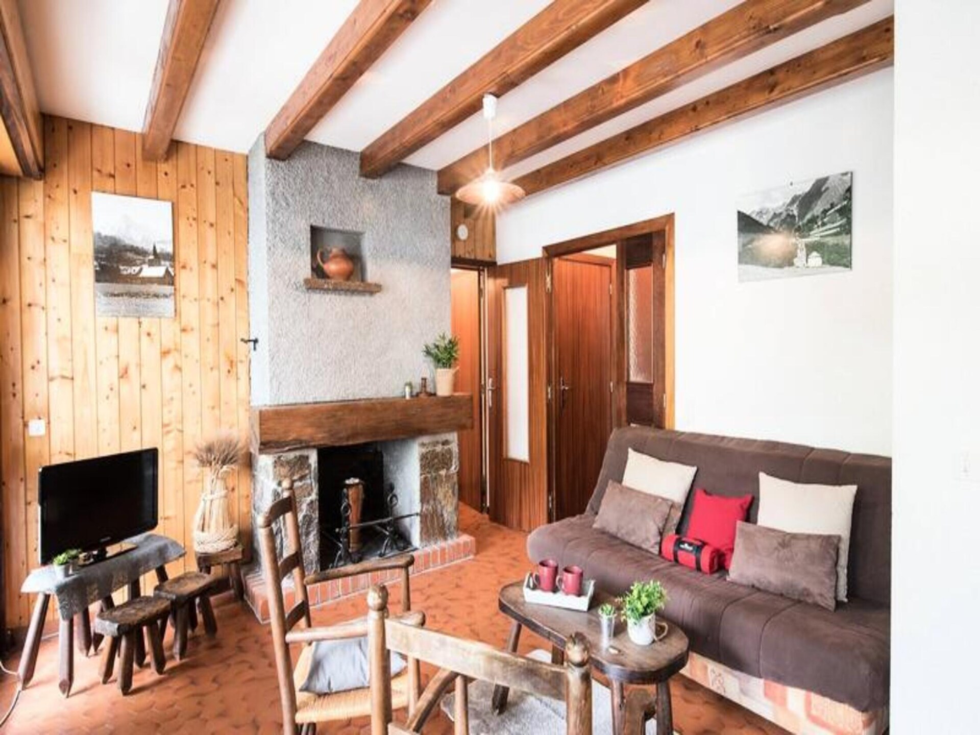 Zonnig appartement op loopafstand van de thermen en gondel in Saint Lary - foto 6