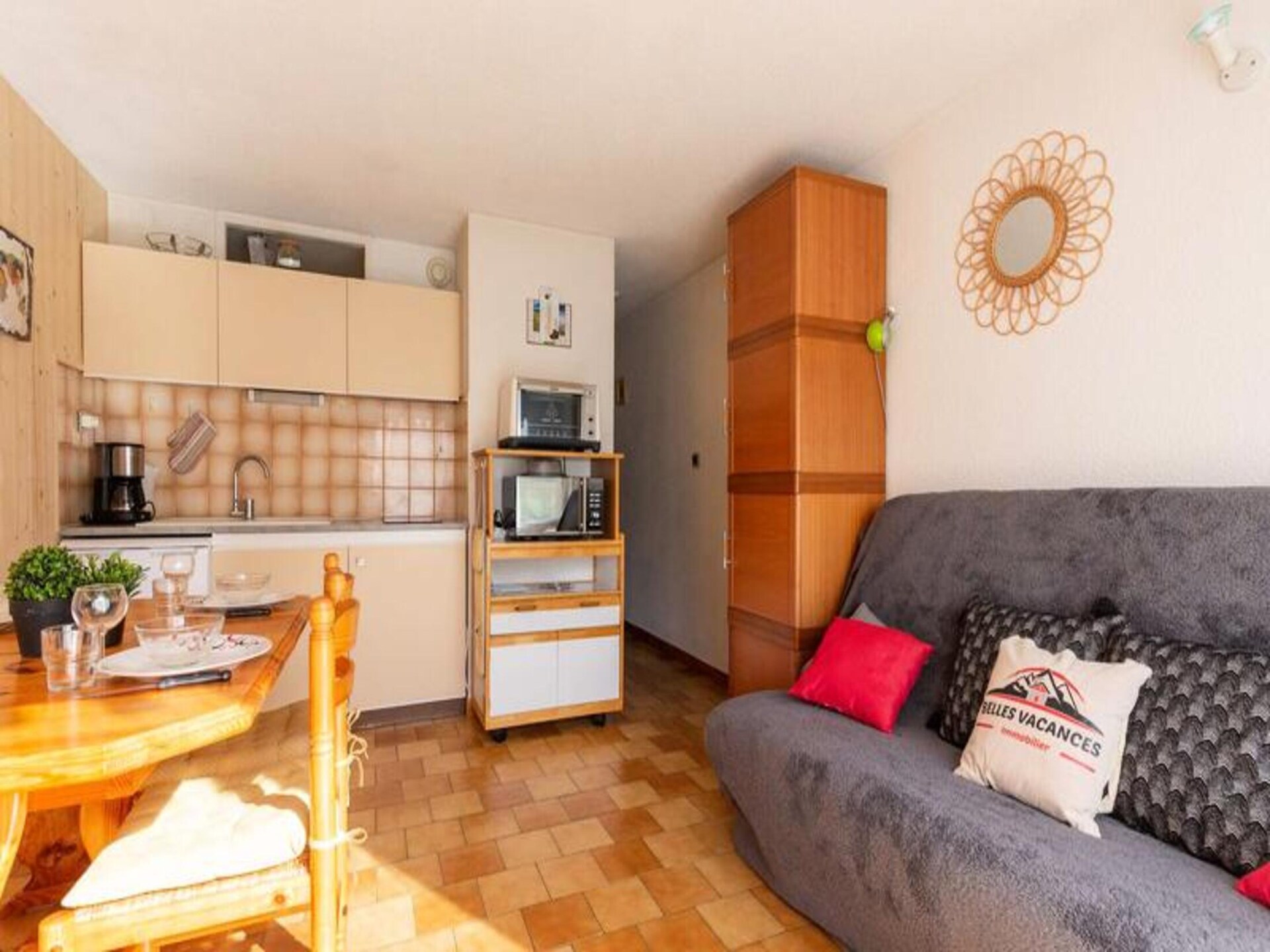 Knus appartement 6p met tuin en Pyreneeënzicht in Saint Lary - foto 7