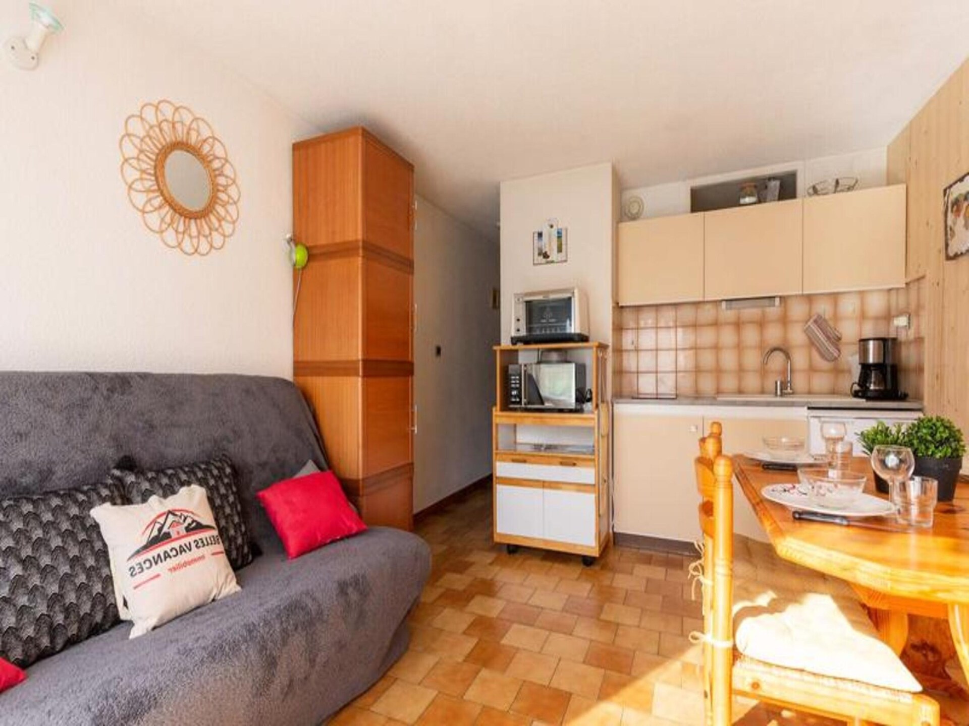 Knus appartement 6p met tuin en Pyreneeënzicht in Saint Lary - foto 8