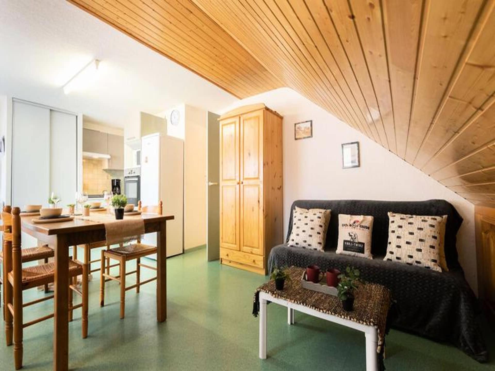 Ruim 4-slaapkamerappartement op 53m² met zonnig balkon en uitzicht op Pla d'Adet - foto 12