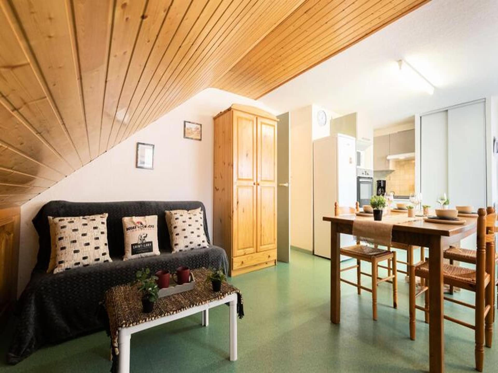 Ruim 4-slaapkamerappartement op 53m² met zonnig balkon en uitzicht op Pla d'Adet - foto 1