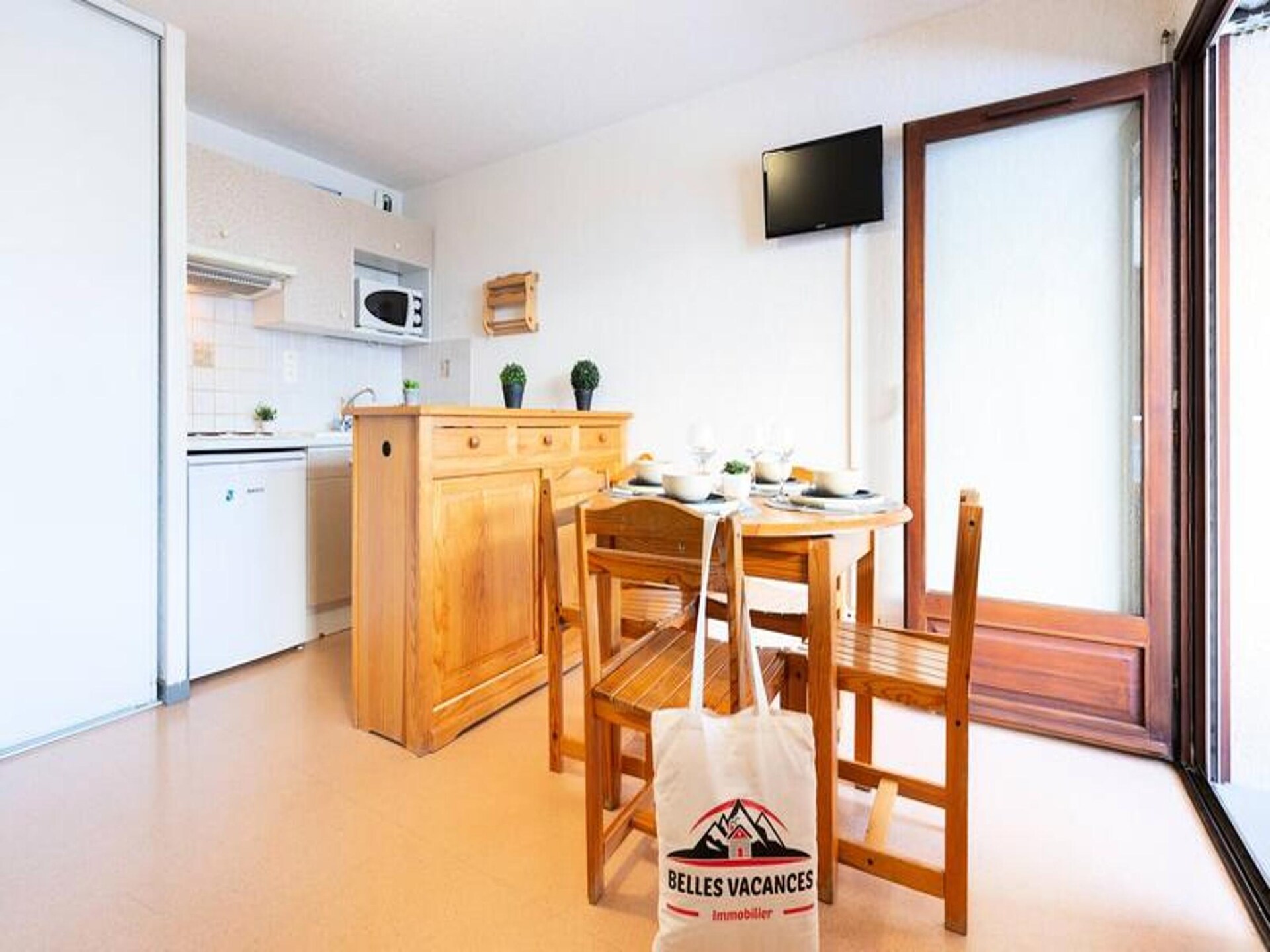 Zonnig appartement voor 6 met balkon, vlakbij de piste in Saint Lary - foto 20