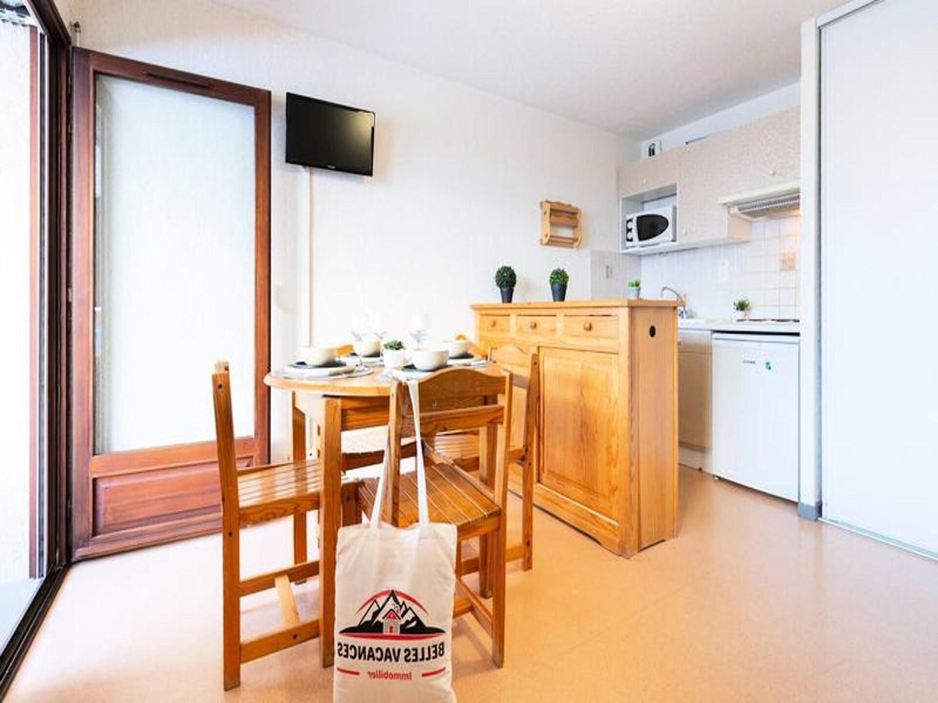 Zonnig appartement voor 6 met balkon, vlakbij de piste in Saint Lary - foto 21