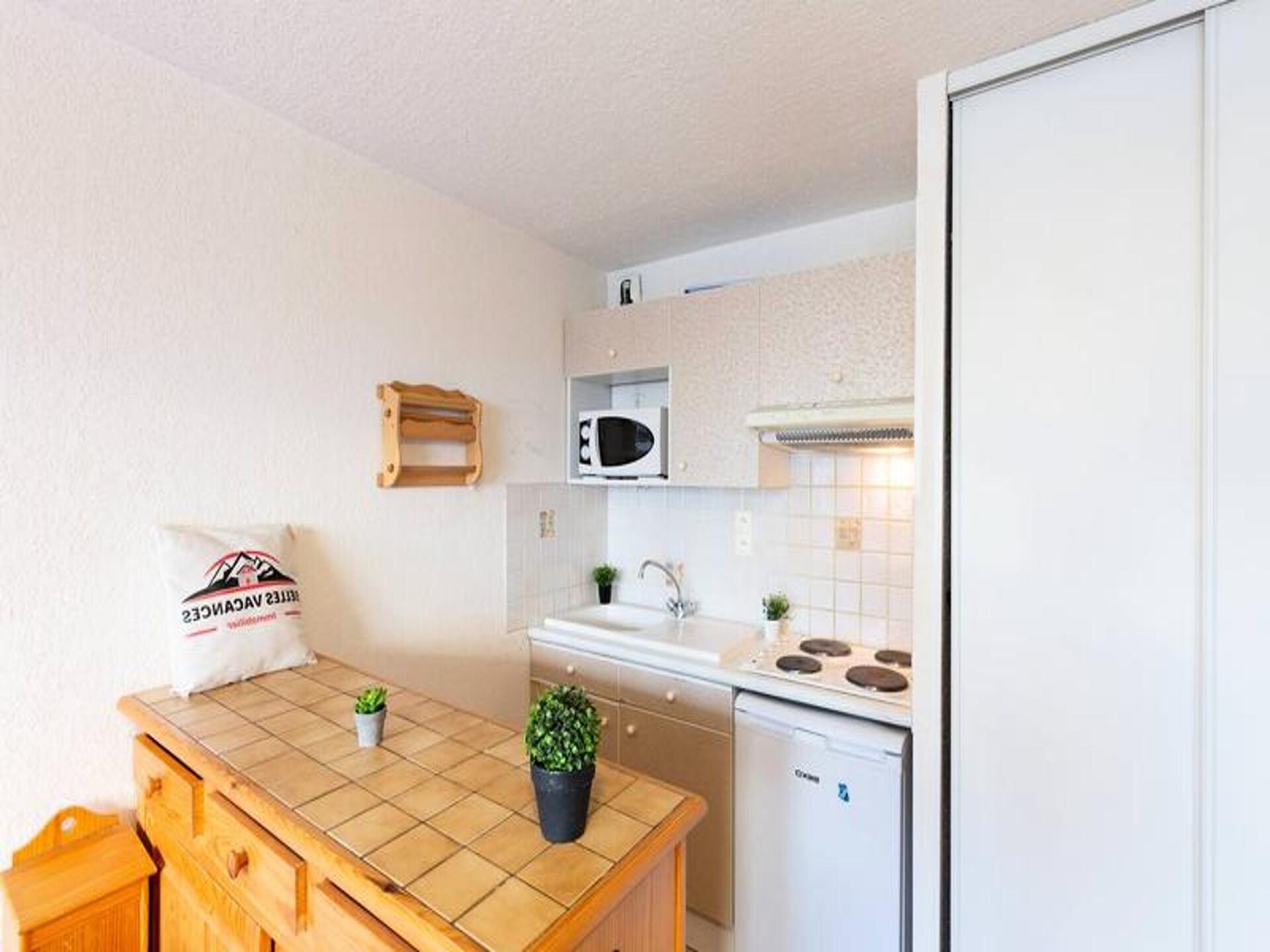 Zonnig appartement voor 6 met balkon, vlakbij de piste in Saint Lary - foto 9