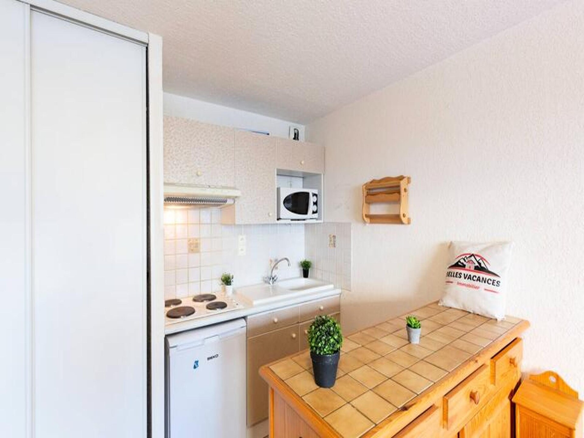 Zonnig appartement voor 6 met balkon, vlakbij de piste in Saint Lary - foto 23