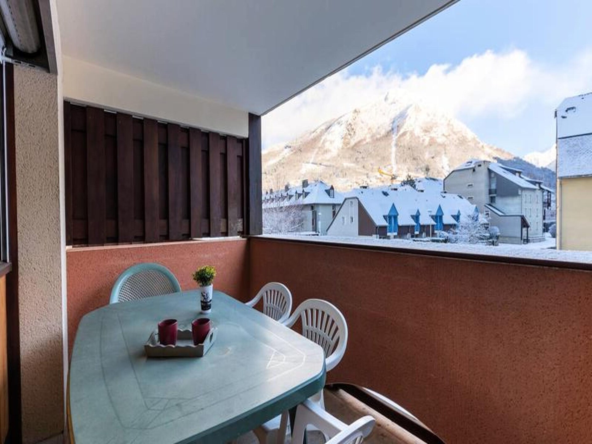 Zonnig appartement voor 6 met balkon, vlakbij de piste in Saint Lary - foto 5